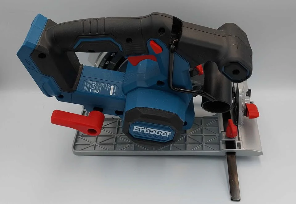 Erbauer ERI1085CSW 165mm 18V 1x5.0Ah Li-ION Ext Brushless Cordless Circular Saw