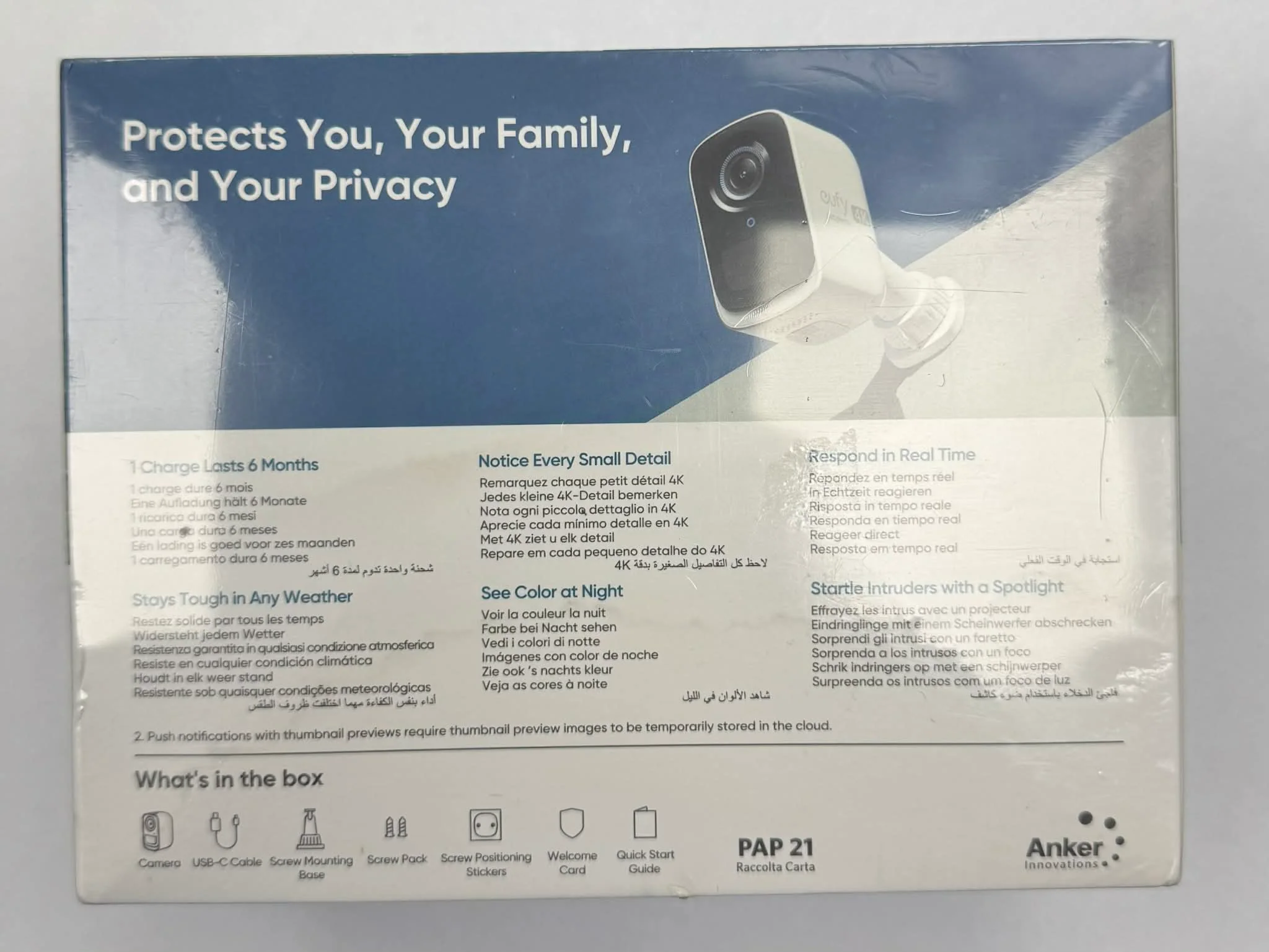 eufy Security S300 eufyCam 3C Kit Security Camera Outdoor Wireless - Image 3