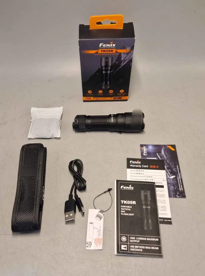 Fenix TK05R Tactical Mini LED torch, 1000 Lumen Max, boxed - Image 3