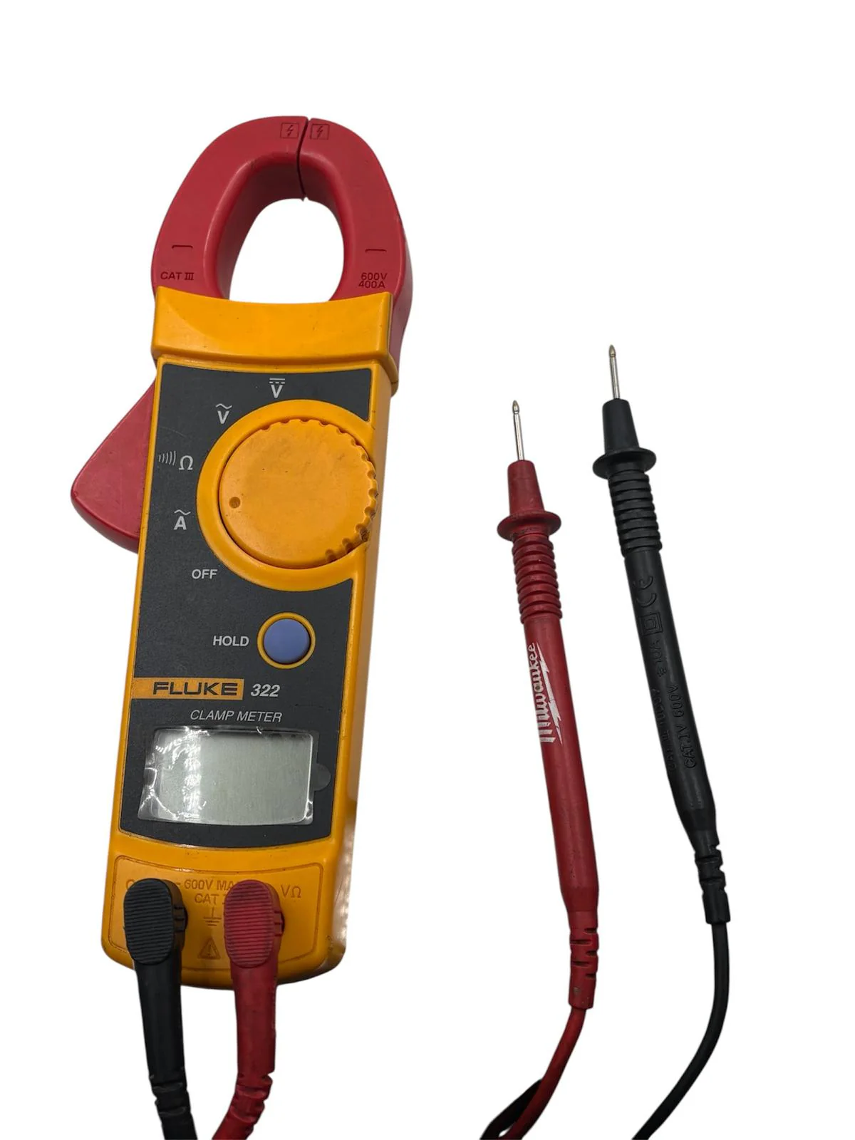 Fluke 322 True Rms Clamp Meter Multimeter - Image 4