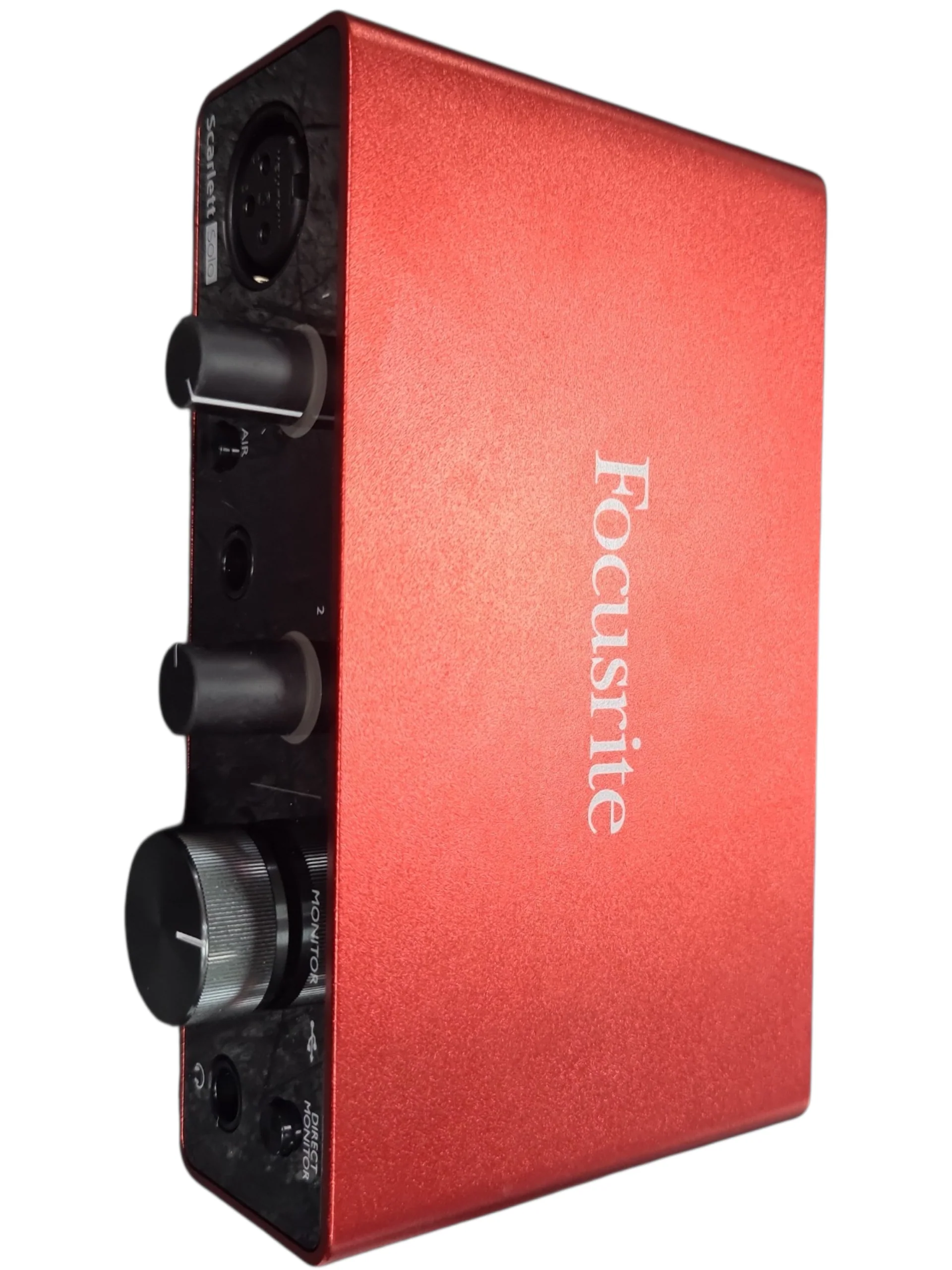 Focusrite Scarlett Solo 2nd Gen Audio Interface (USB) Unboxed With No Leads