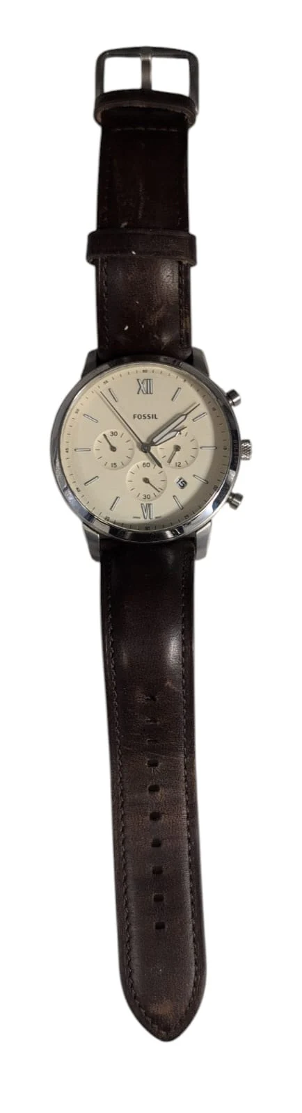 Fossil Watch ST4209 Brown Leather Strap - Image 2