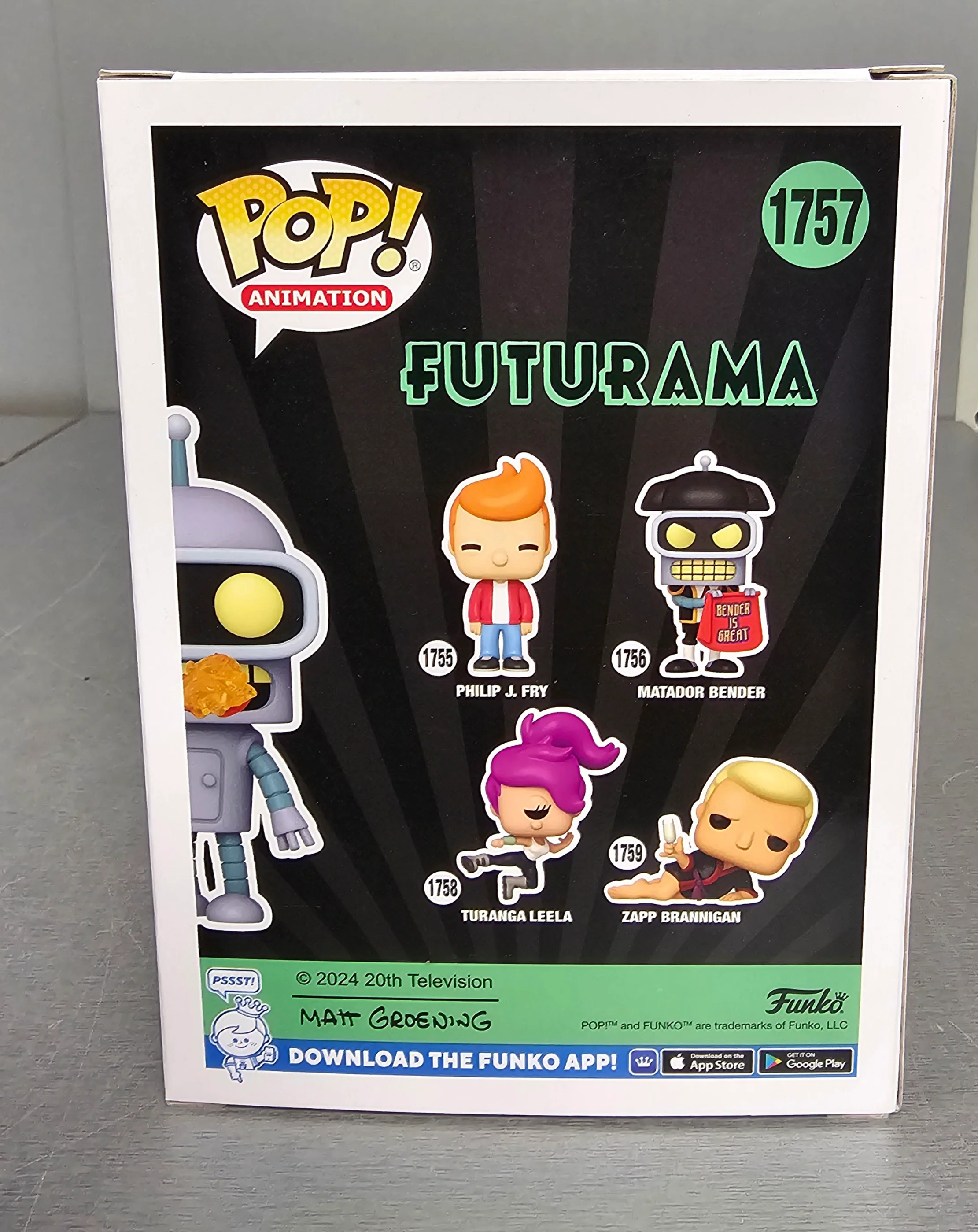 Funko Pop! Bender - Futurama #1757 **Collection Only** - Image 4