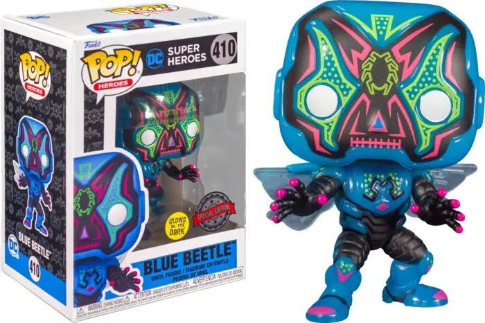 Funko Pop! Blue Beetle Glow in The Dark - Image 5