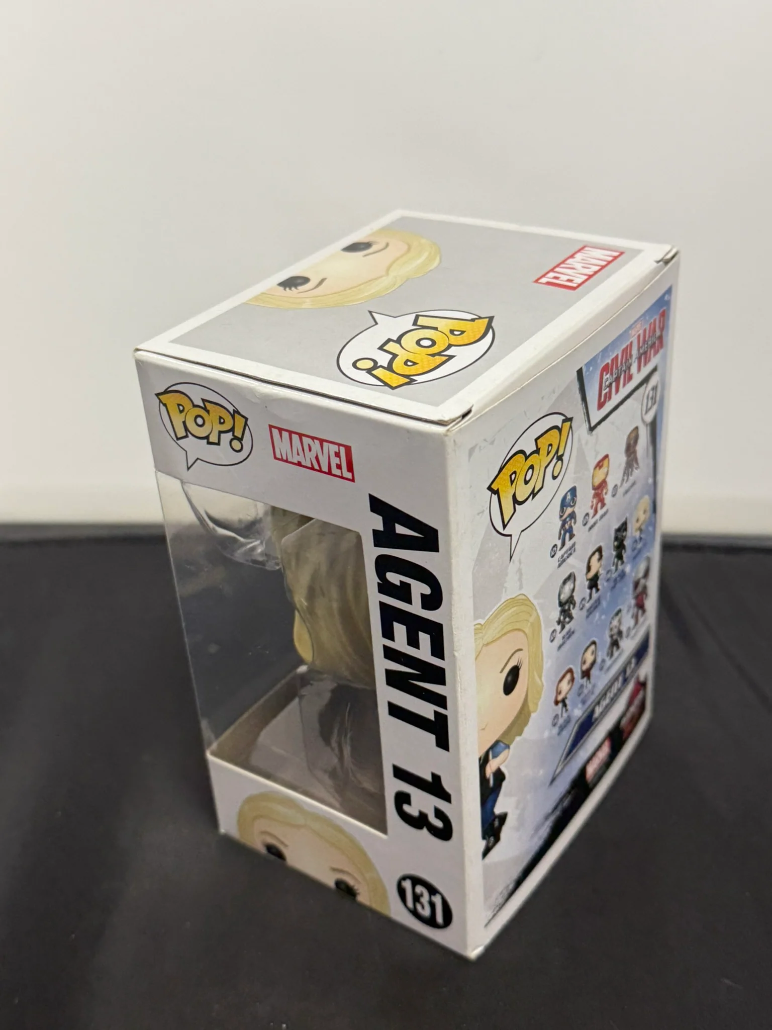 funko pop civil war agent 13 131 - Image 2
