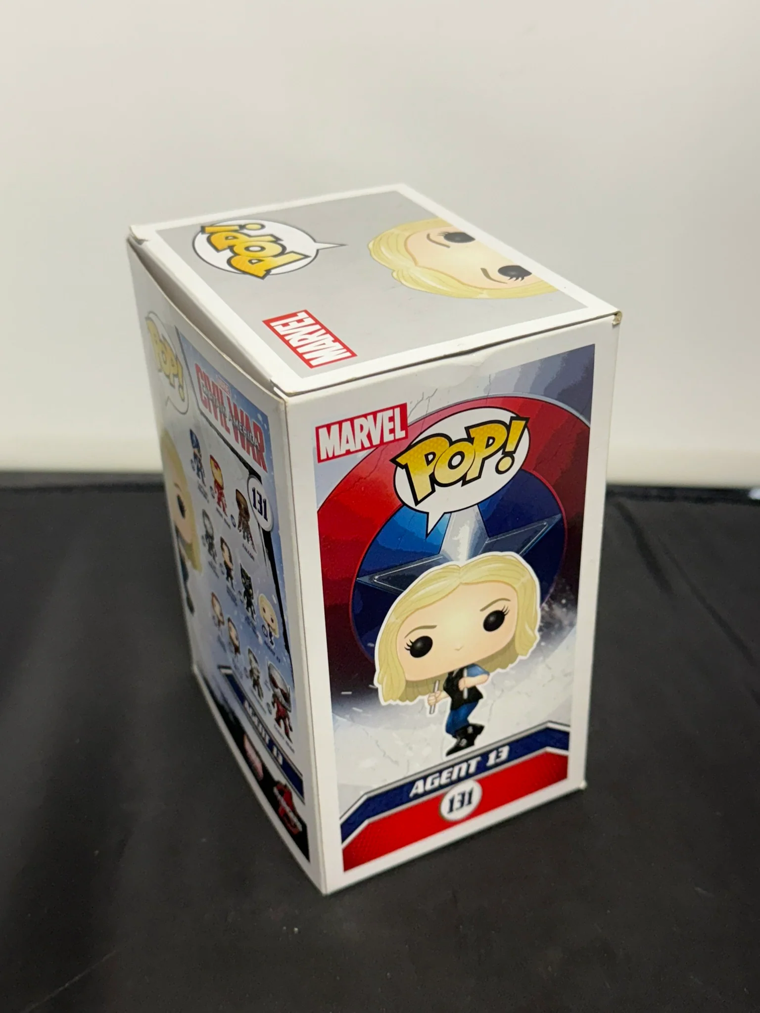 funko pop civil war agent 13 131 - Image 3