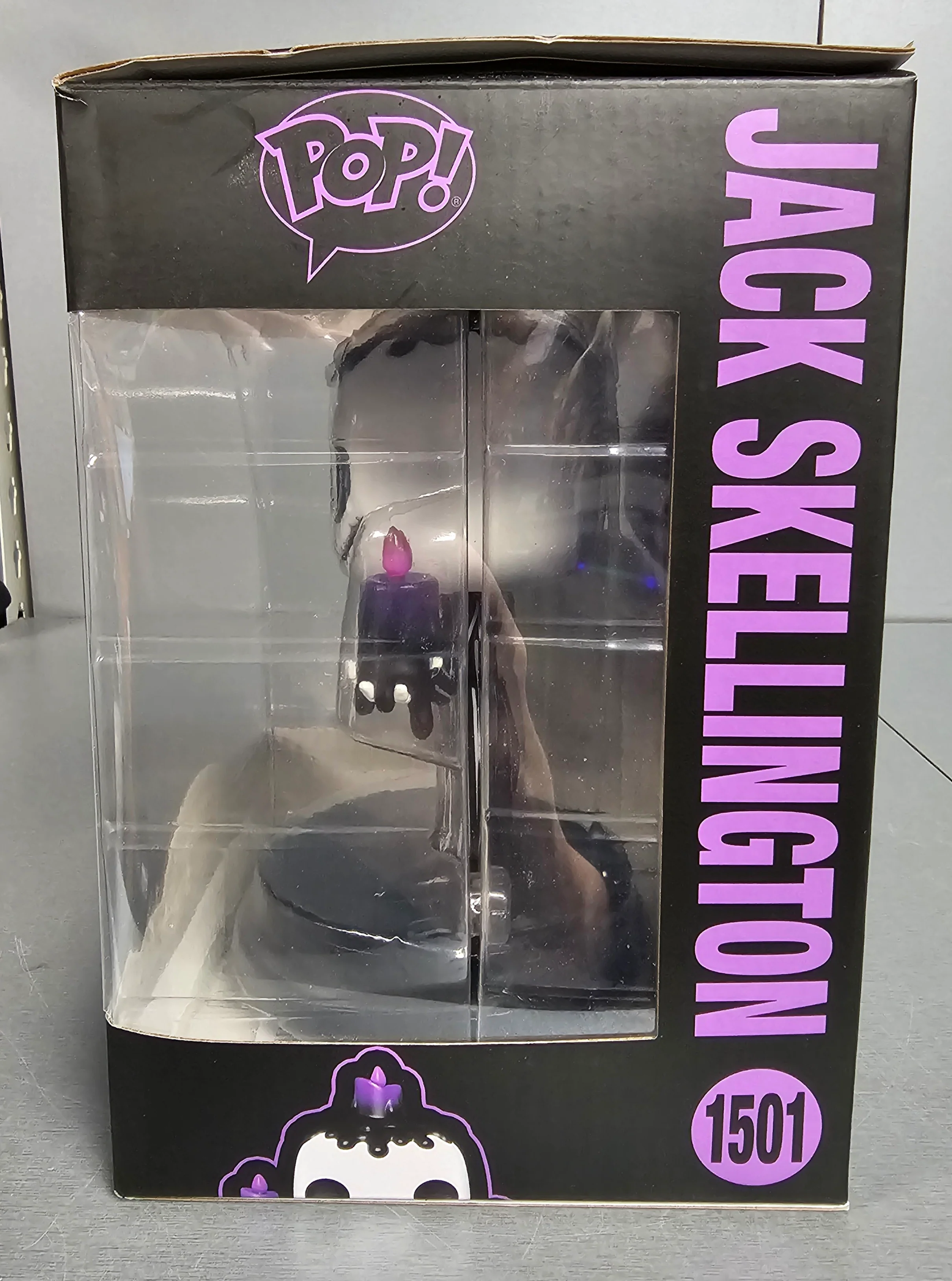 Funko POP! Disney Nightmare Before Christmas N° 1501 – Jack Skellington Lights Up **Collection Only** - Image 3