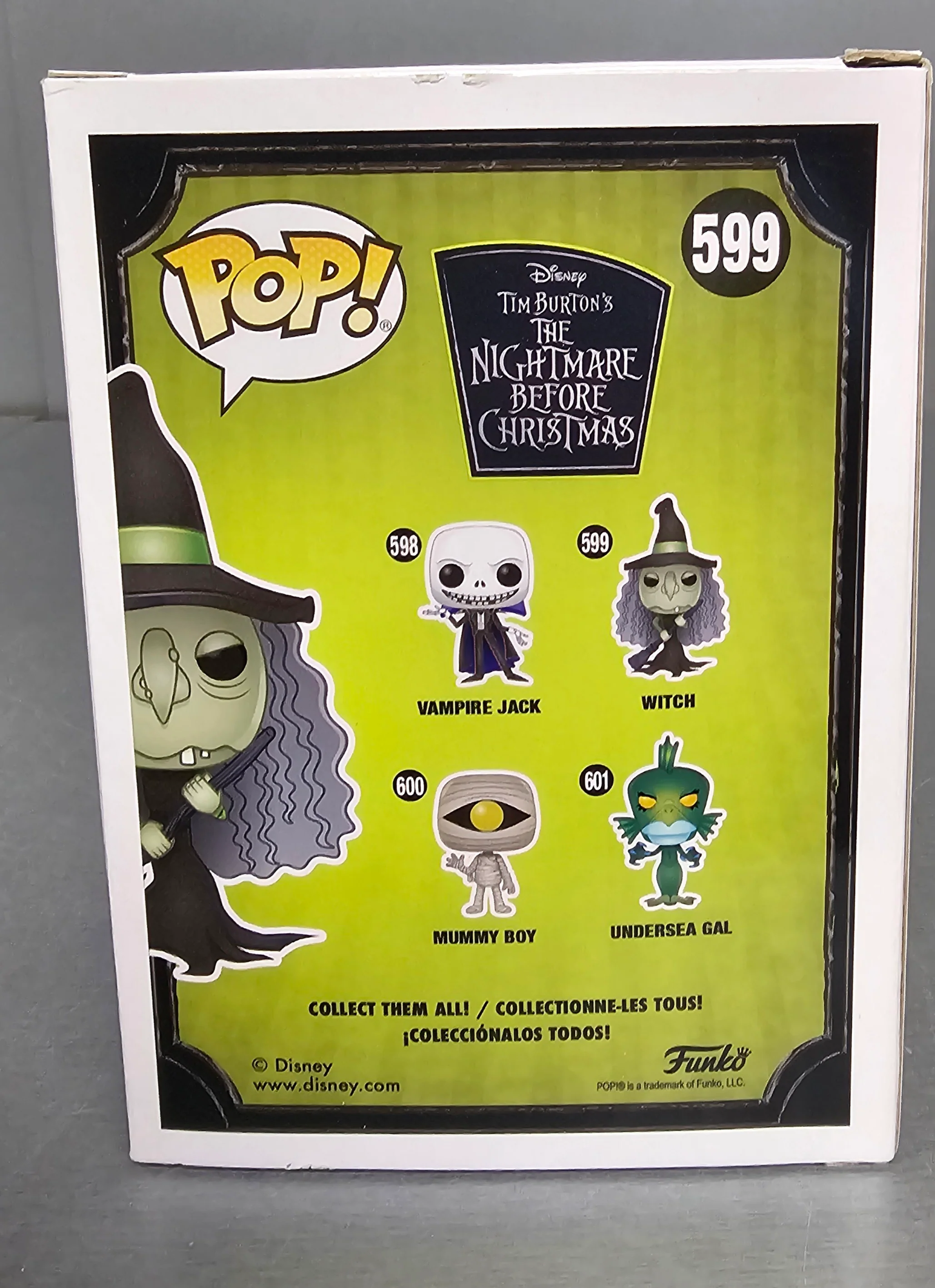 Funko Pop! Disney: Nightmare Before Christmas - Witch 599 **Collection Only** - Image 4