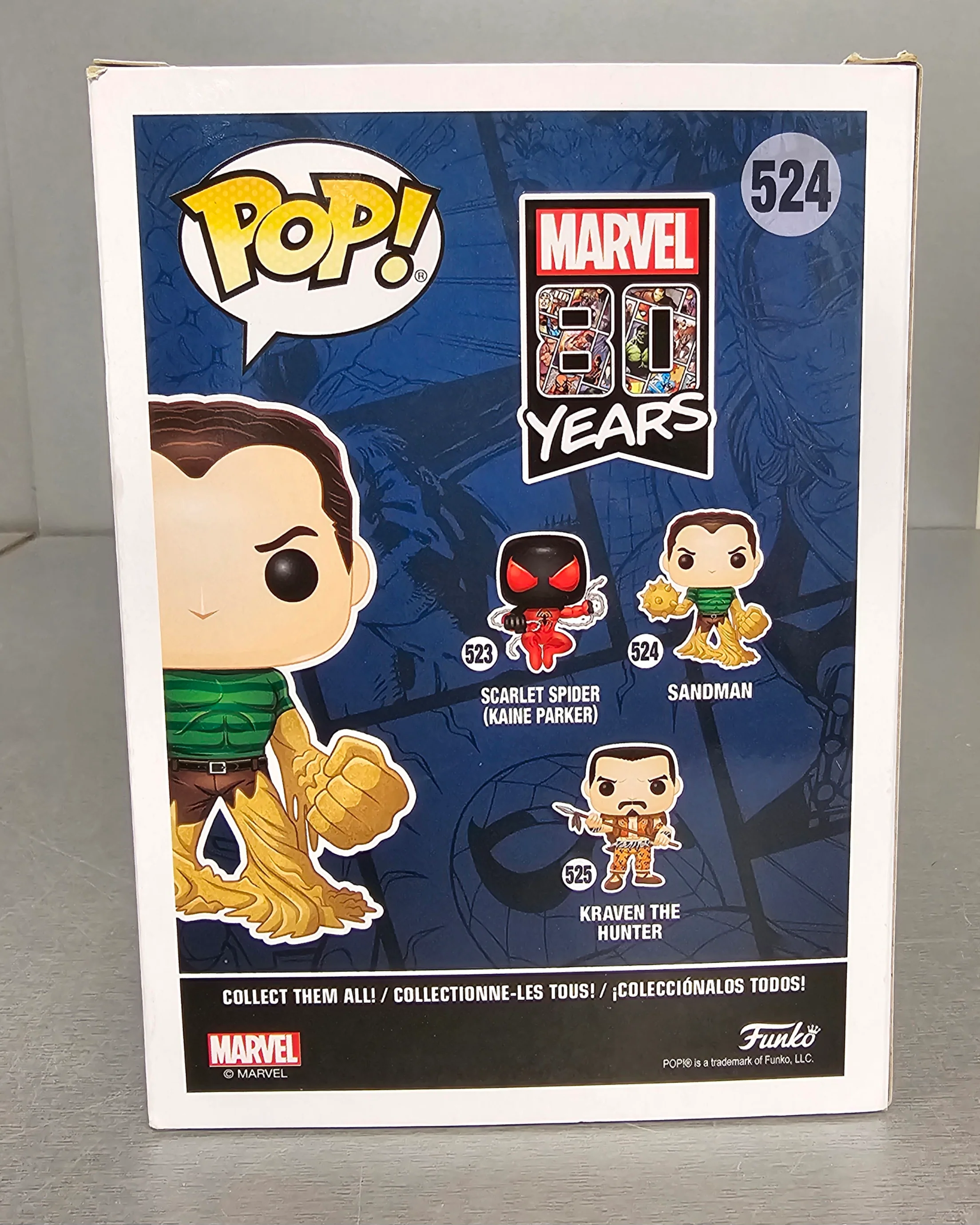 Funko Pop! Marvel: 80th Anniversary - Sandman Bobble-Head 524# **Collection Only** - Image 4