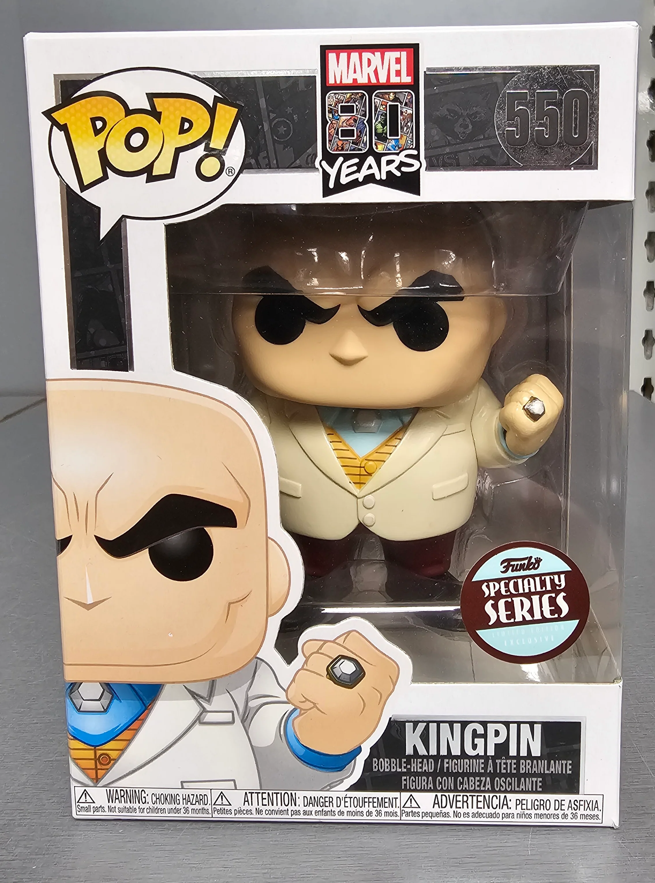 Funko Pop! Marvel: 80th - First Appearance: Kingpin Standard 550# **Collection Only** - Image 3
