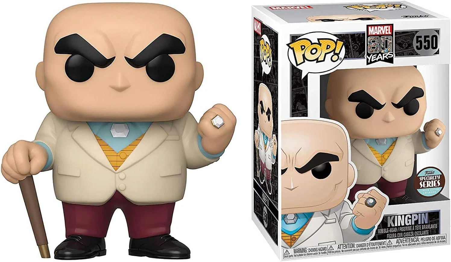 Funko Pop! Marvel: 80th - First Appearance: Kingpin Standard 550# **Collection Only** - Image 4