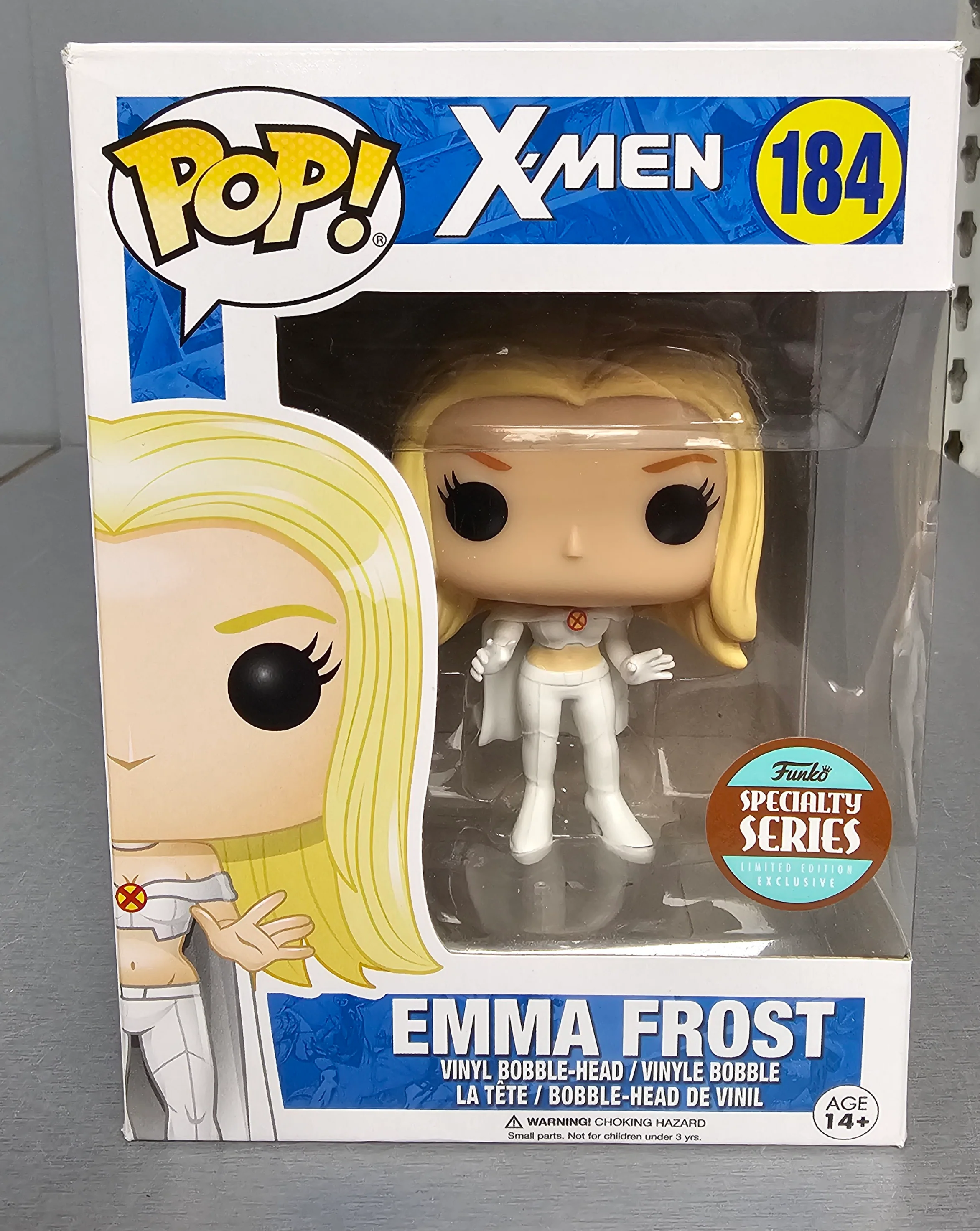 Funko Pop! Marvel X-Men - Emma Frost Pop! Vinyl Figure #184SPECIALTY SERIES **Collection Only** - Image 2