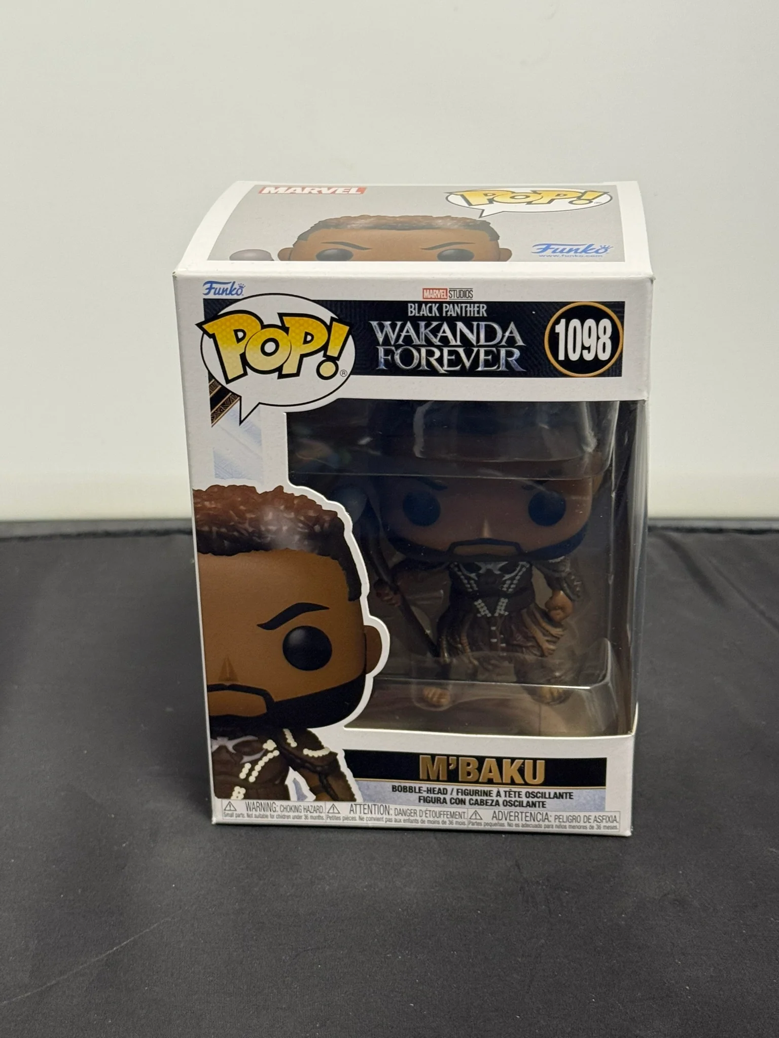 funko pop m'baku black panther 1098