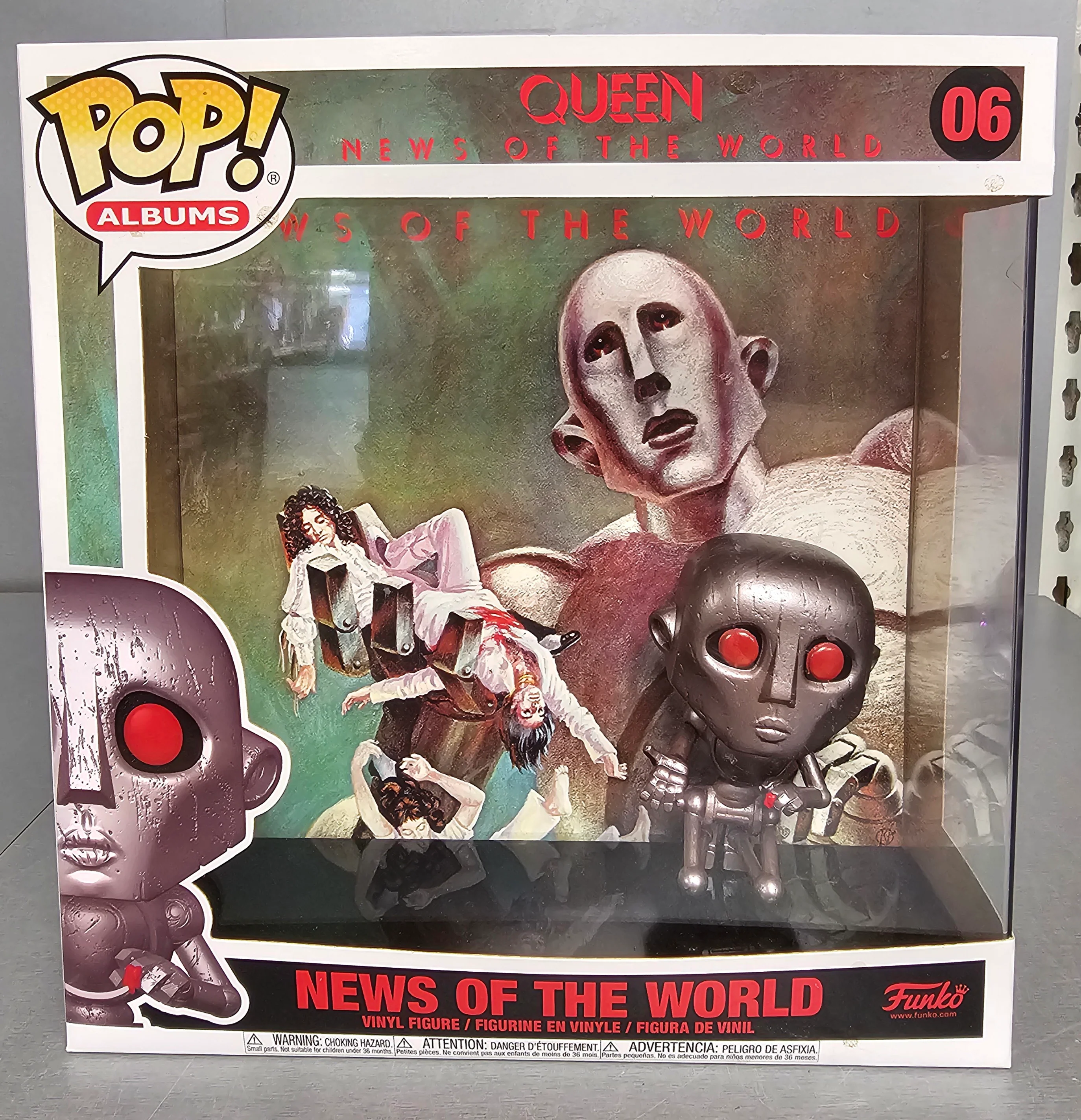 ** May Bank Holiday Sale ** FUNKO POP News Of The World 06 - Queen Album **Collection Only** - Image 3
