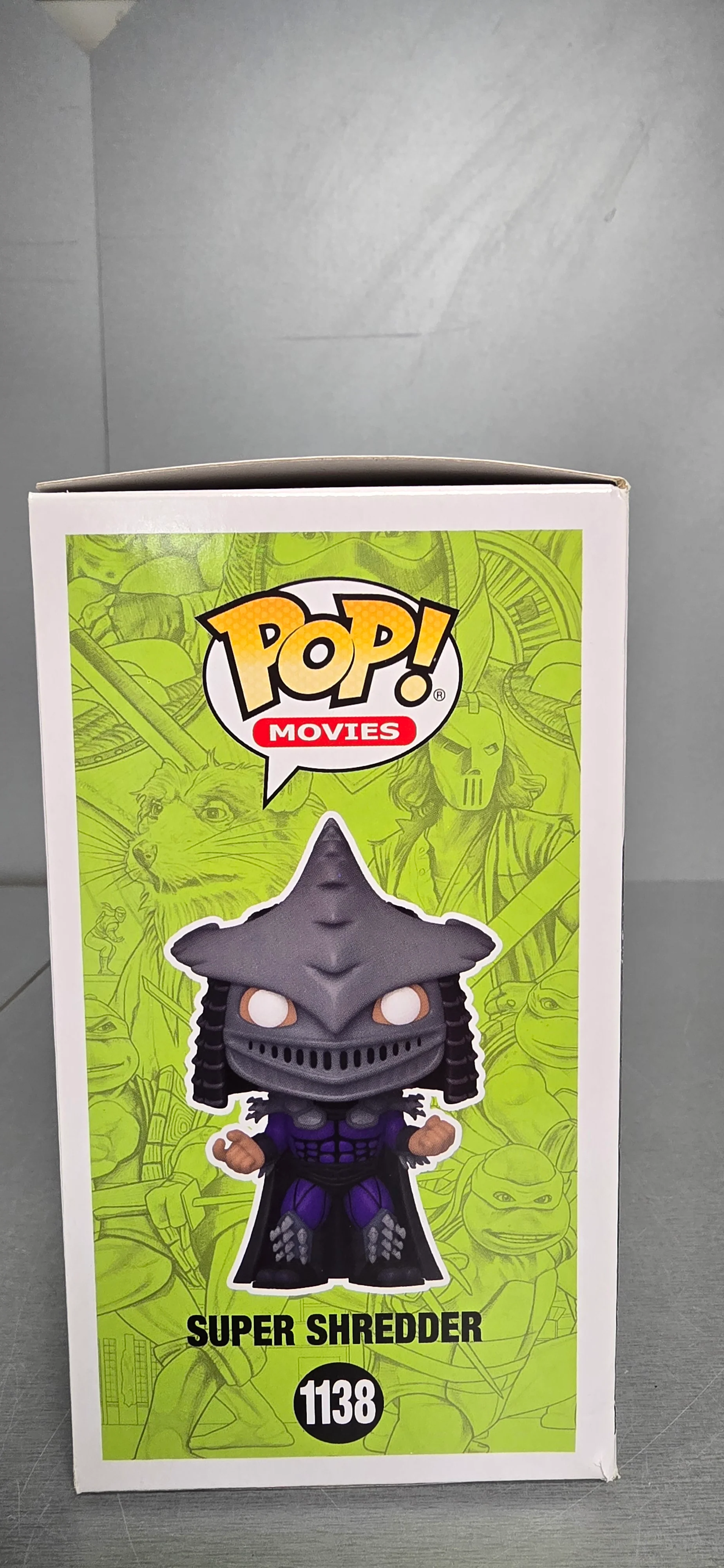 Funko Pop Teenage Mutant Ninja Turtles Super Shredder Metallic #1138 + Protector *collection only* - Image 3