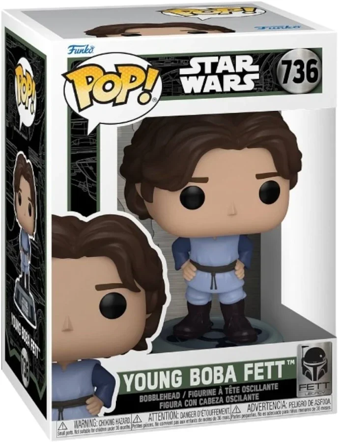 Funko Star Wars Young Boba Fett Legacy Pop! Vinyl Figure - Image 2