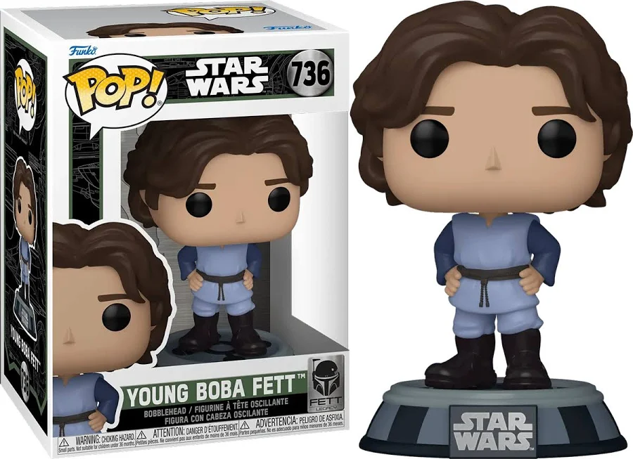 Funko Star Wars Young Boba Fett Legacy Pop! Vinyl Figure - Image 3