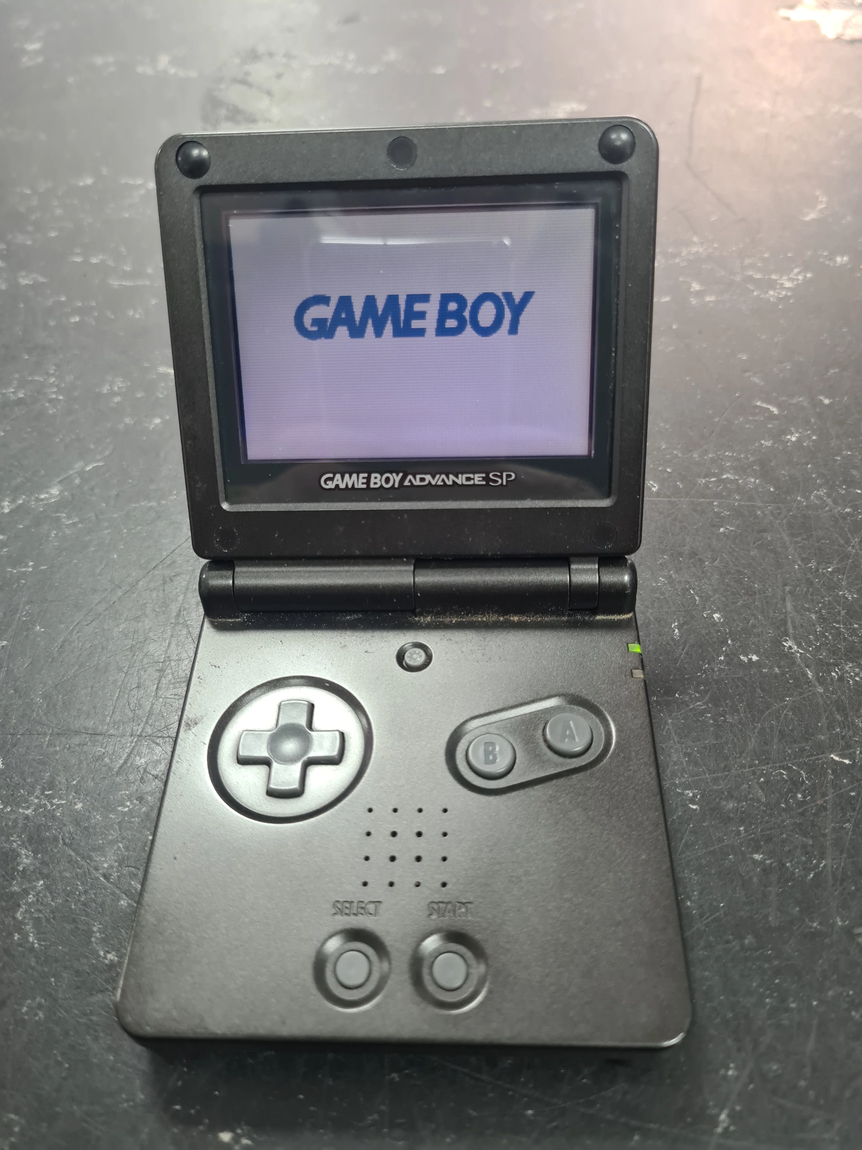 Game Boy Advance SP AGS-001 Console, Smooth Black