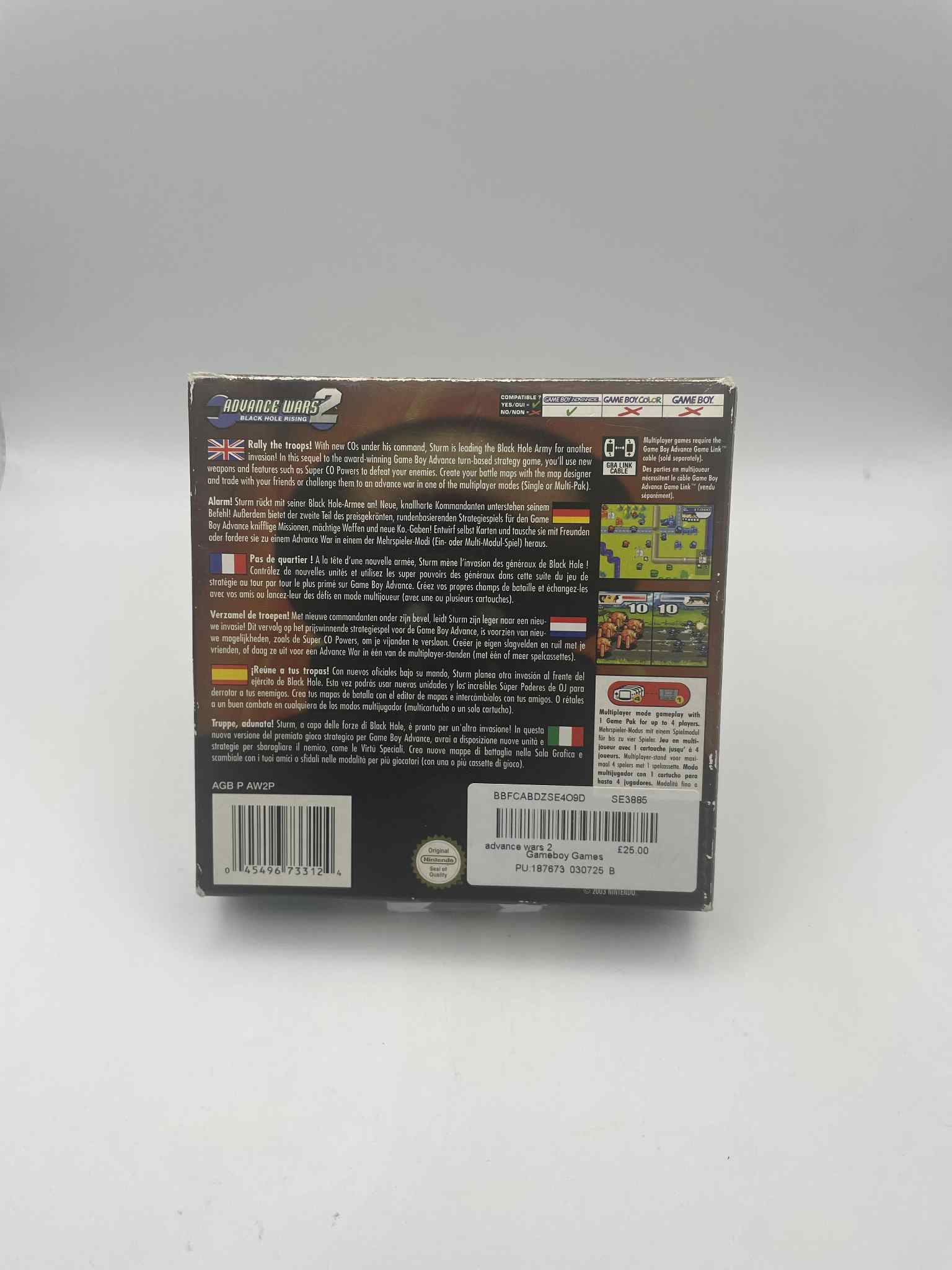 Gameboy Advance Advance wars 2 Black Hole Rising - Image 2