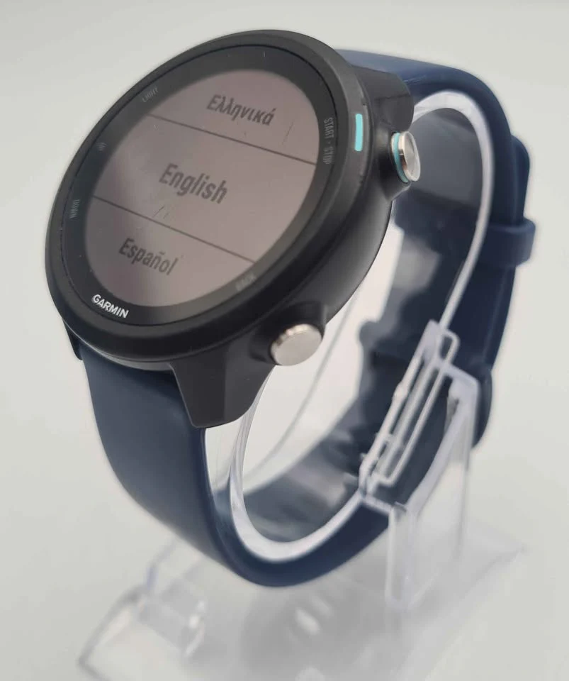 **DEAL** Garmin Forerunner 245 Music + GPS Running Watch, Black, Boxed With Charger & Blue Rubber Strap - Image 2