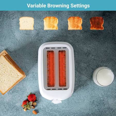 Geepas 2 Slice Bread Toaster - Image 3