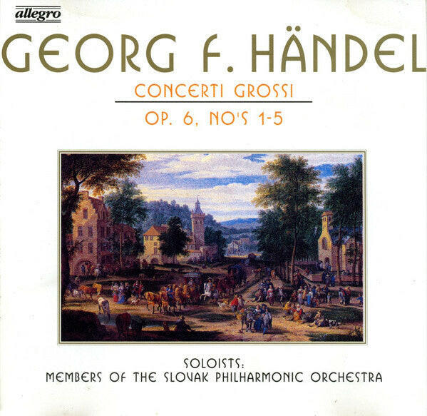 Georg Friedrich Händel ‎– Concerti Grossi Op. 6 No's 1-5