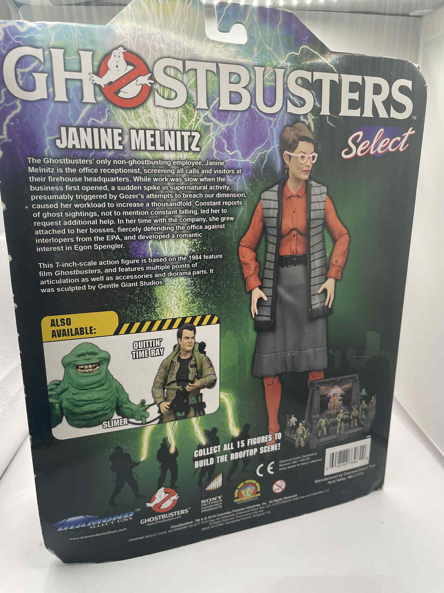 GHOSTBUSTERS JANINE MELNITZ FIGURINE - Image 2