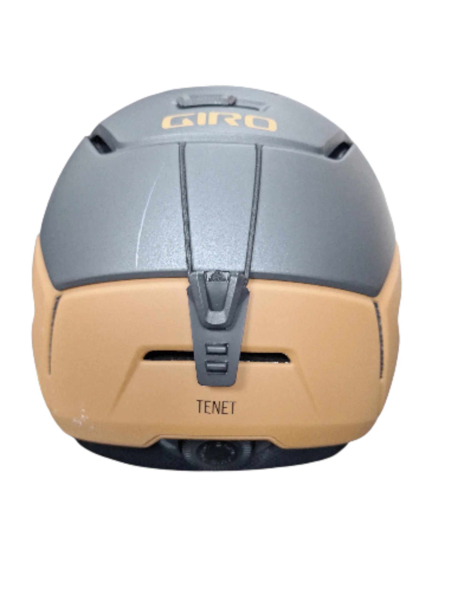 GIRO TENET MIPS BLACK AND GOLD MATTE SKIING/SNOW HELMET (WITH FLEECE PADDING) - Image 2