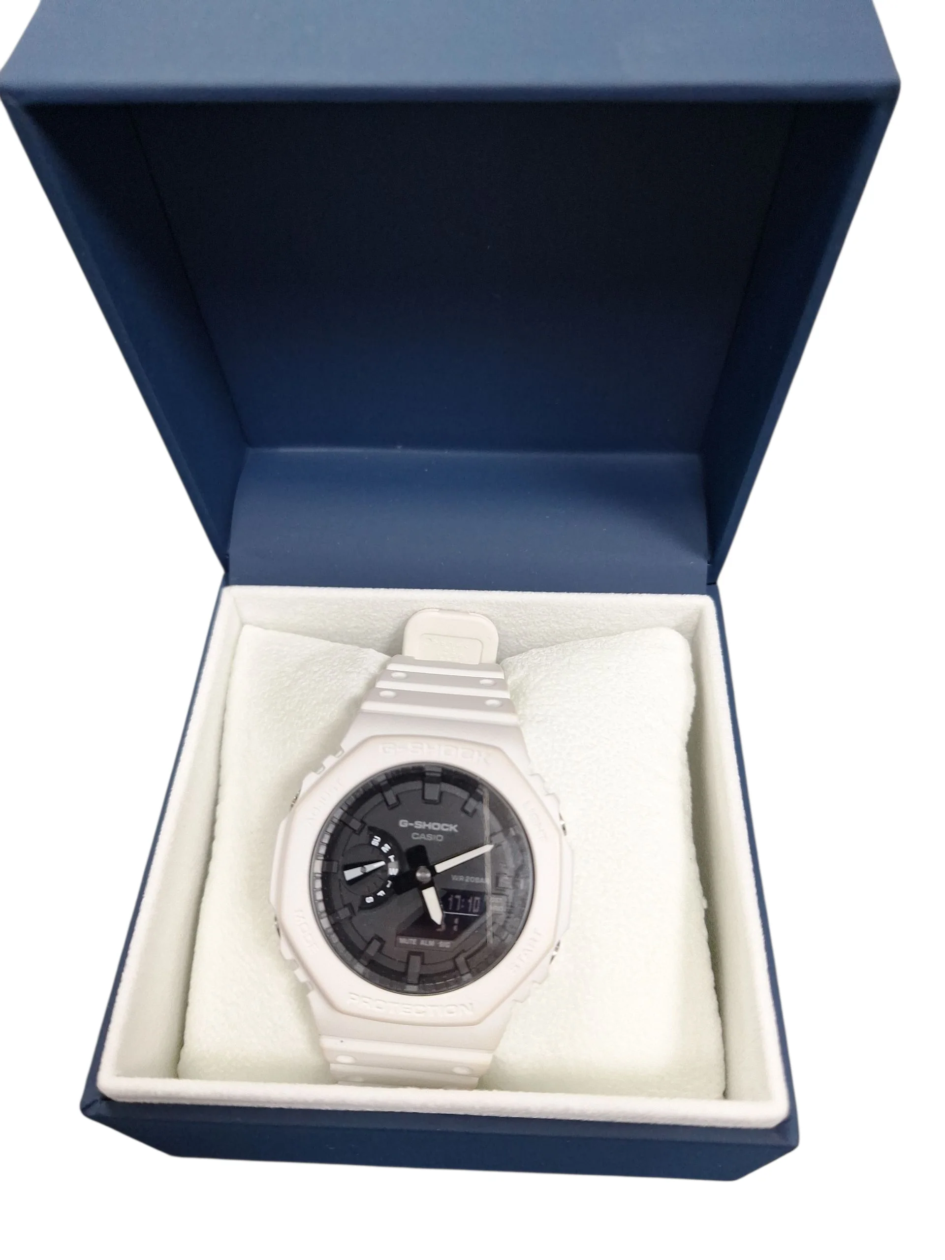 GSHOCK GA-2100 SKELETON SERIES 20BAR WHITE MENS BOYS ANALOG DIGITAL WATCH - Image 2