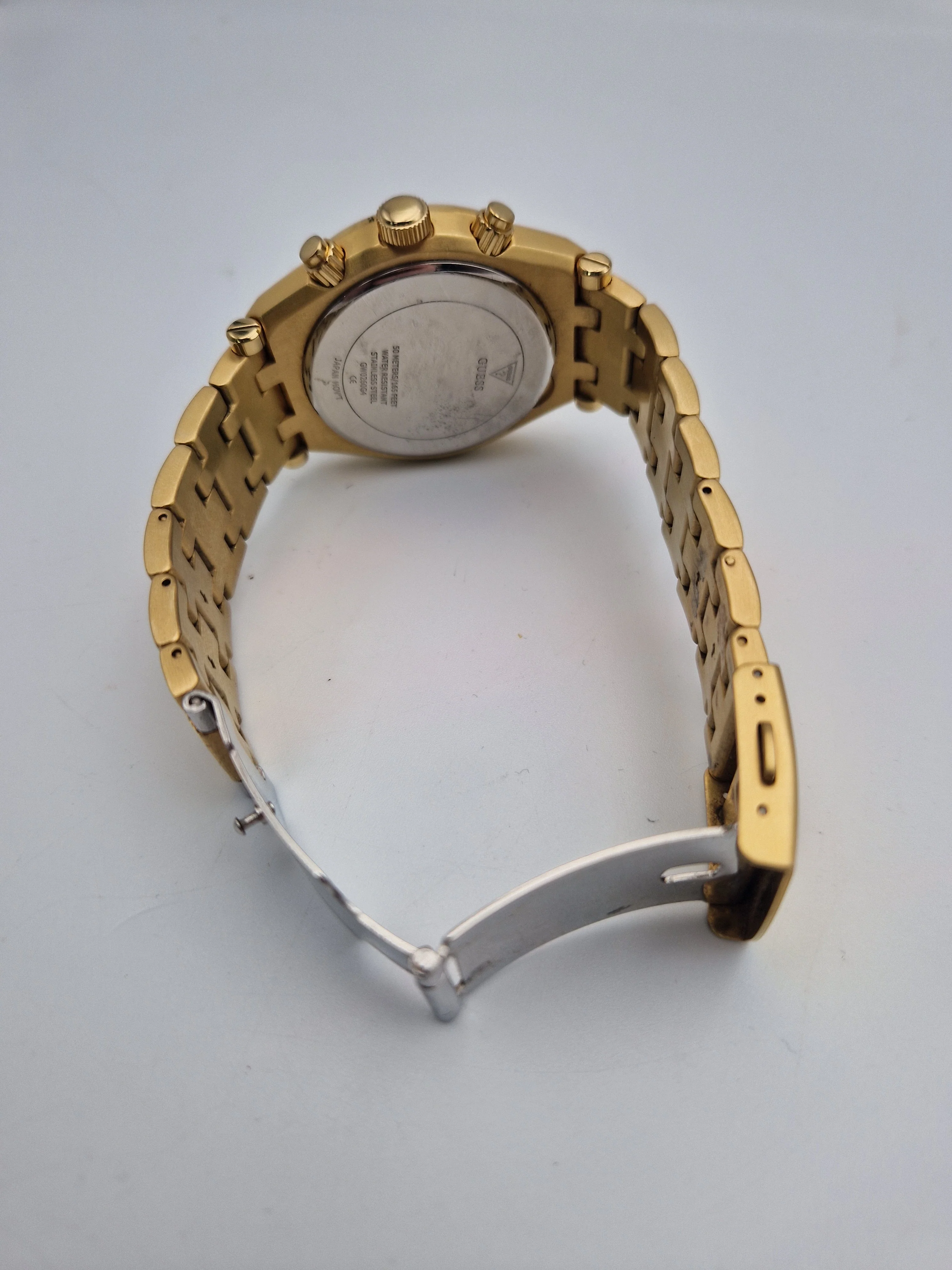Guess Continental Men's Dial Watch gw0260g boxed with original paperwork and spare links - Image 3