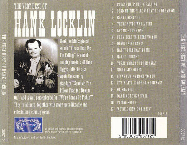 Hank Locklin – The Very Best Of - Image 2