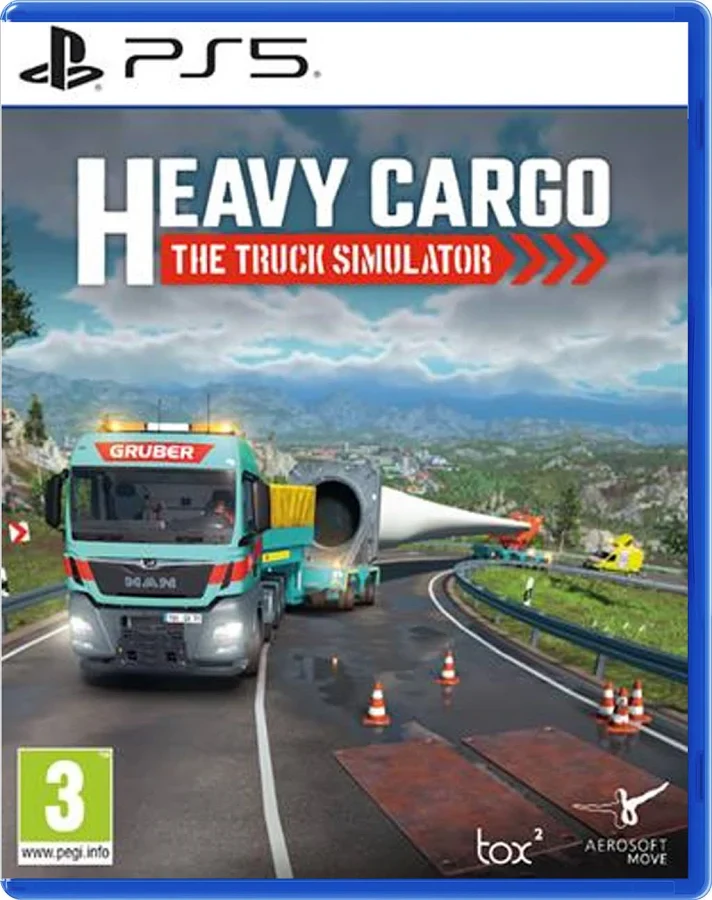 Heavy Cargo: The Truck Simulator - PS5 - Used - Image 2