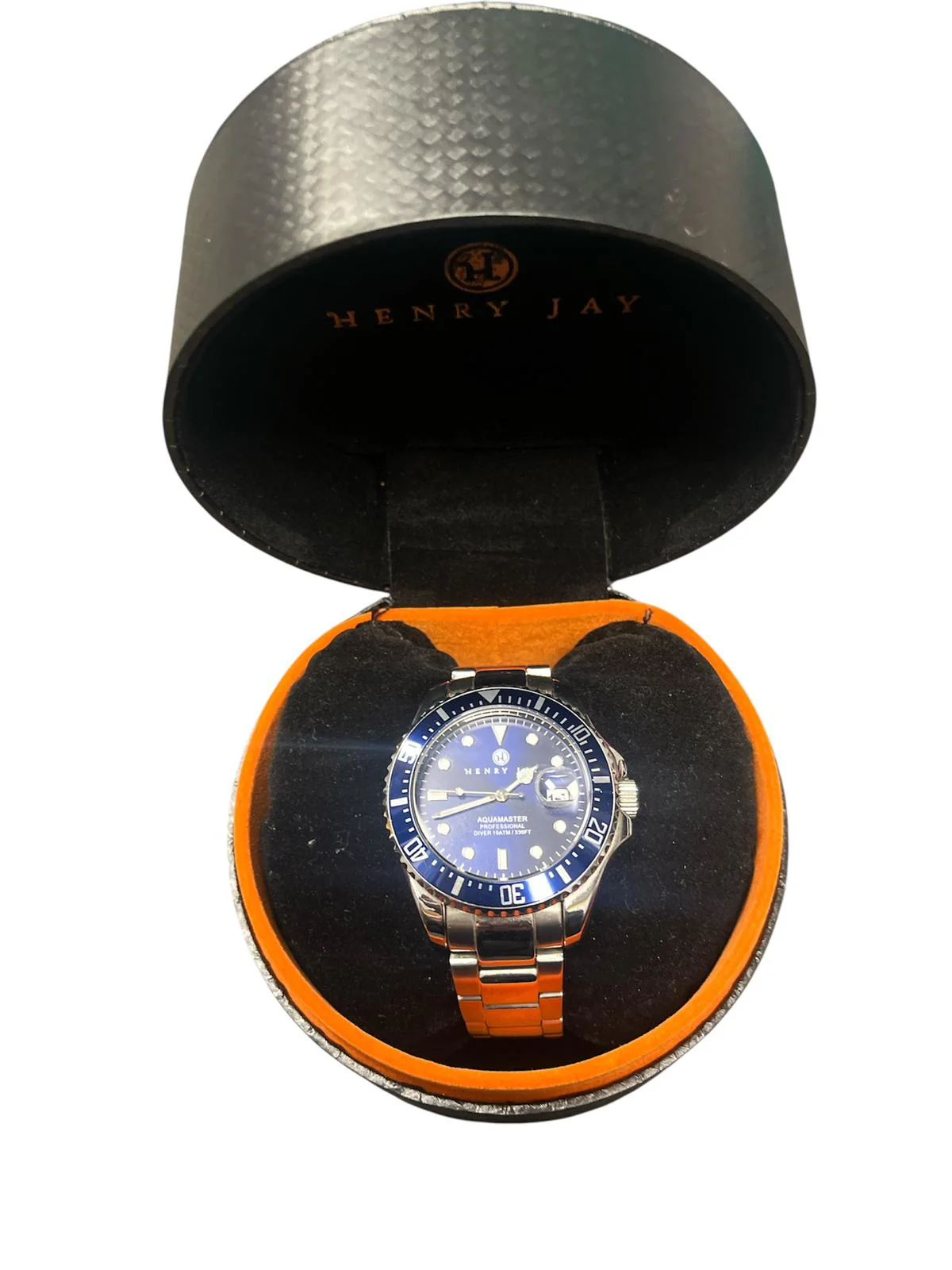 Henry Jay Men's Specialty Aquamaster Professional Dive Watch - Image 2