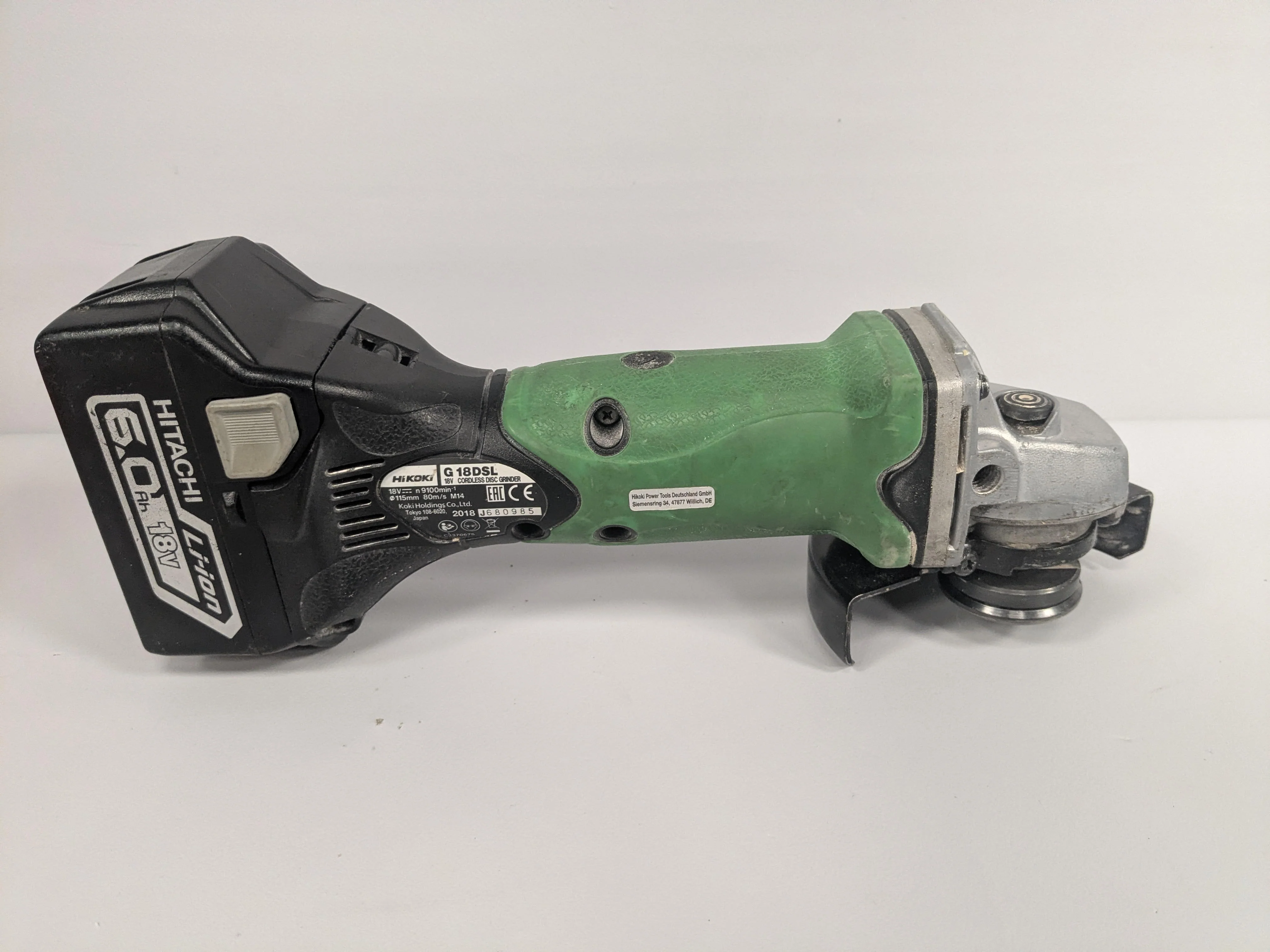 HiKOKI G 18dsl 18V Cordless Angle Grinder - Image 3