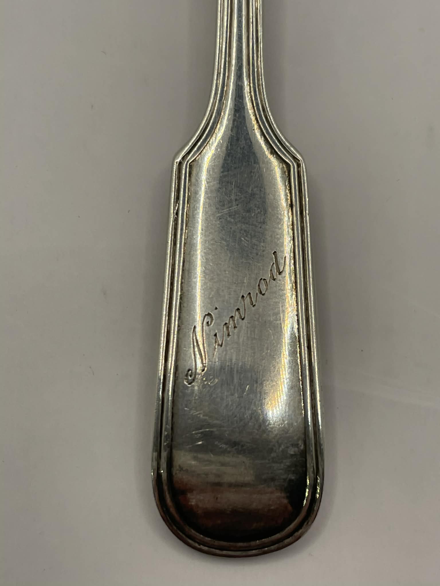 HM Sterling Silver Spoon - Image 2