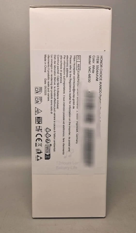 HONOR CHOICE Portable Bluetooth Speaker Pro White - Image 3