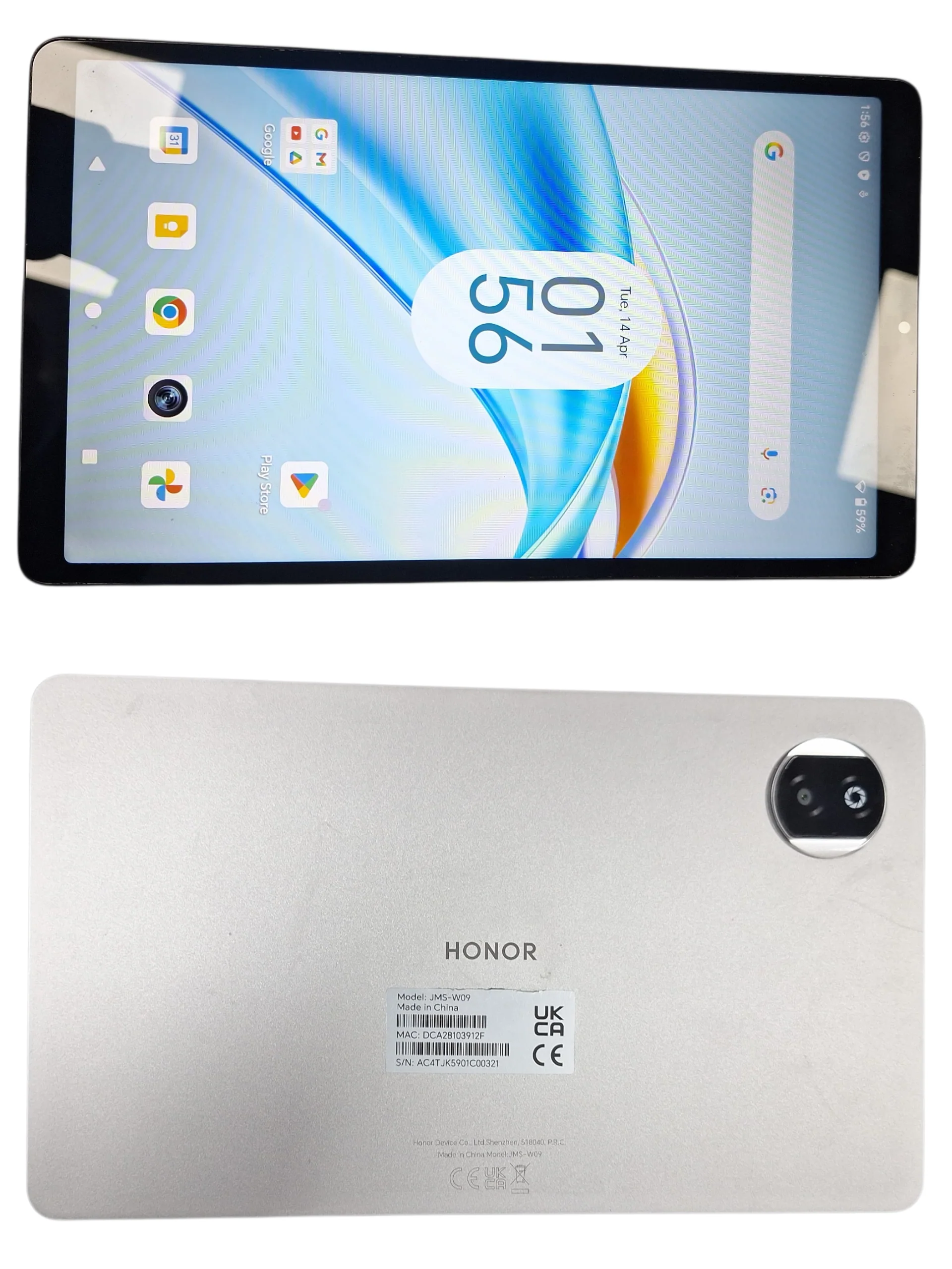 HONOR Pad X7 Tablet, 64GB ,Unboxed, Unlocked, 8.7" LCD Screen, Grey, WI-FI