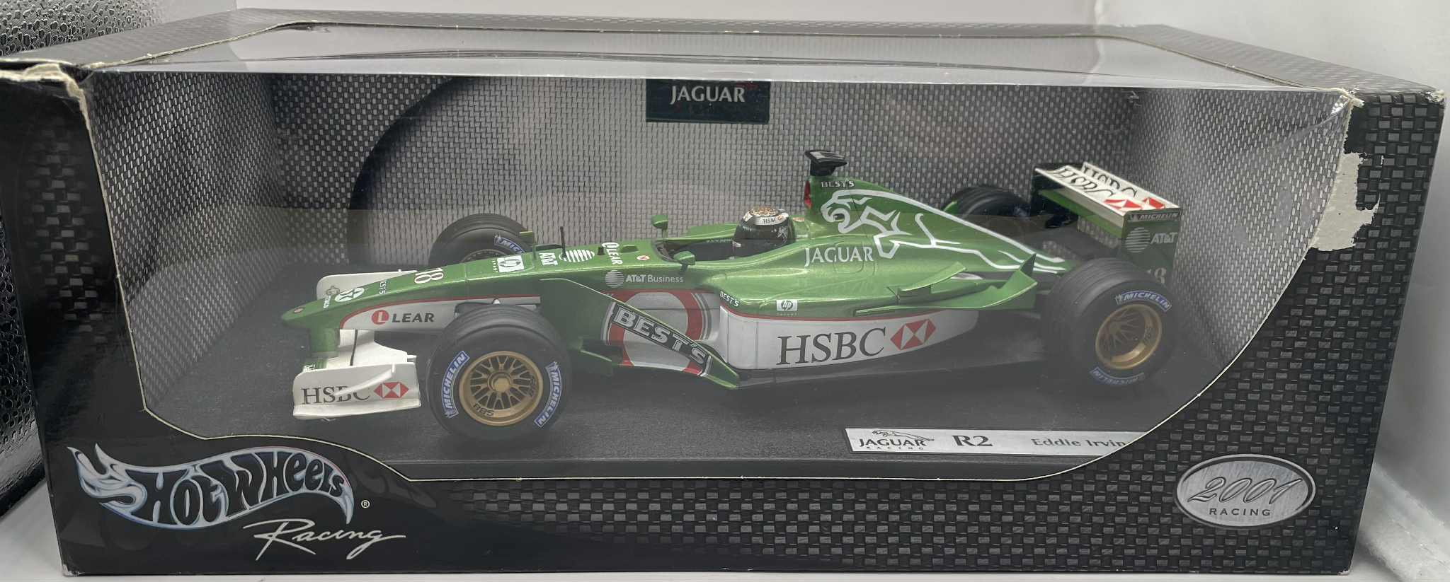 Hot Wheels Jaguar Racing R2 Eddie Irvine Edition