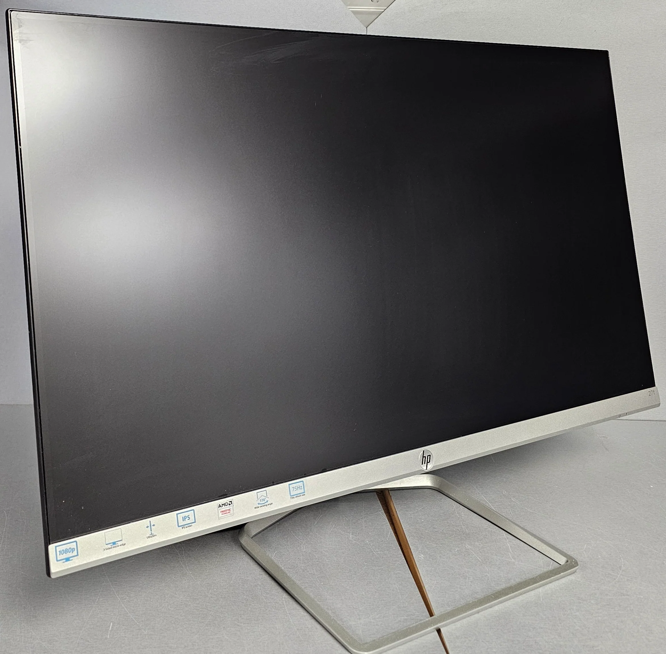 HP 27f - LED monitor - Full HD (1080p) - 27" P265524P | 2XN62AA#ABU **Collection Only** - Image 2