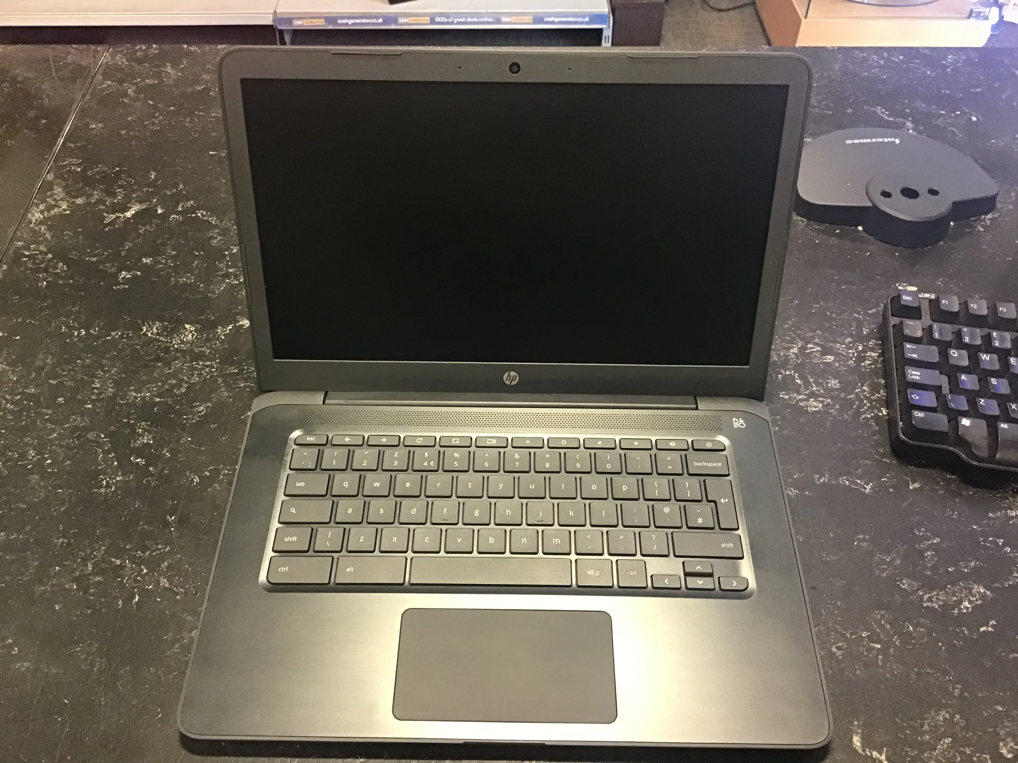 HP Chromebook 14-db0003na 14 inches Laptop AMD A4-9120 4GB RAM 32GB eMMC Chrome OS - 6AS60EA#ABU (Renewed)