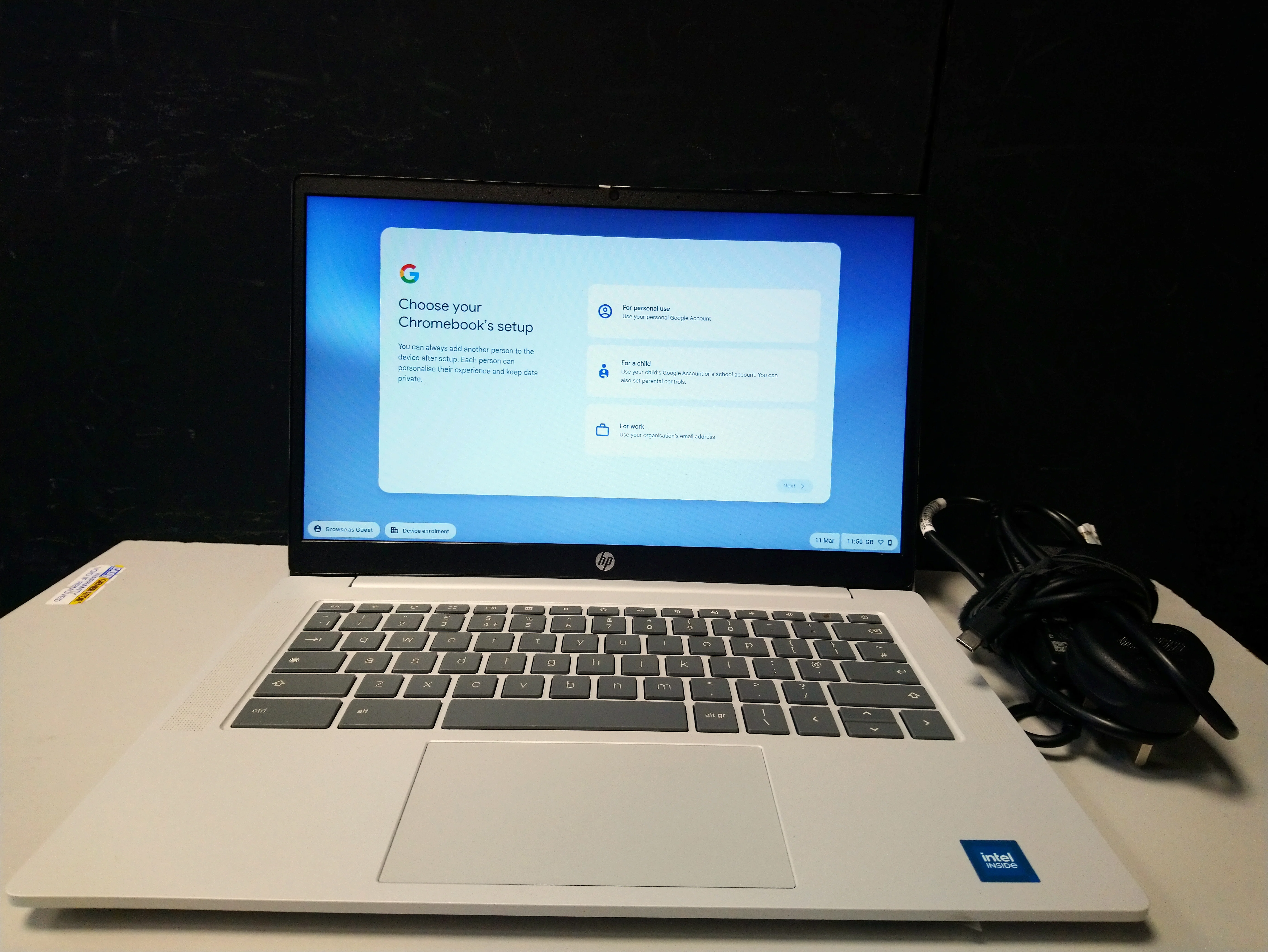 Hp Chromebook 14a-nf0002na - Image 2