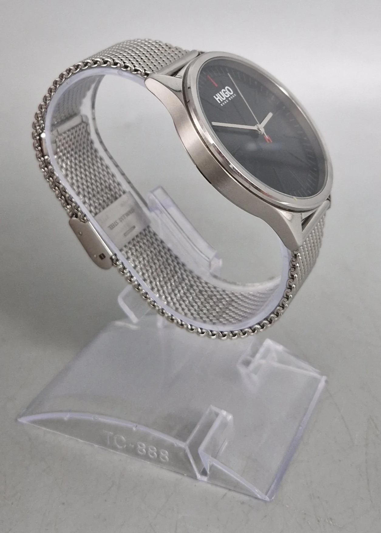 Hugo Boss HU.395.1.14.3397 WR50M Gents Mesh Bracelet Watch - 43mm - Image 3