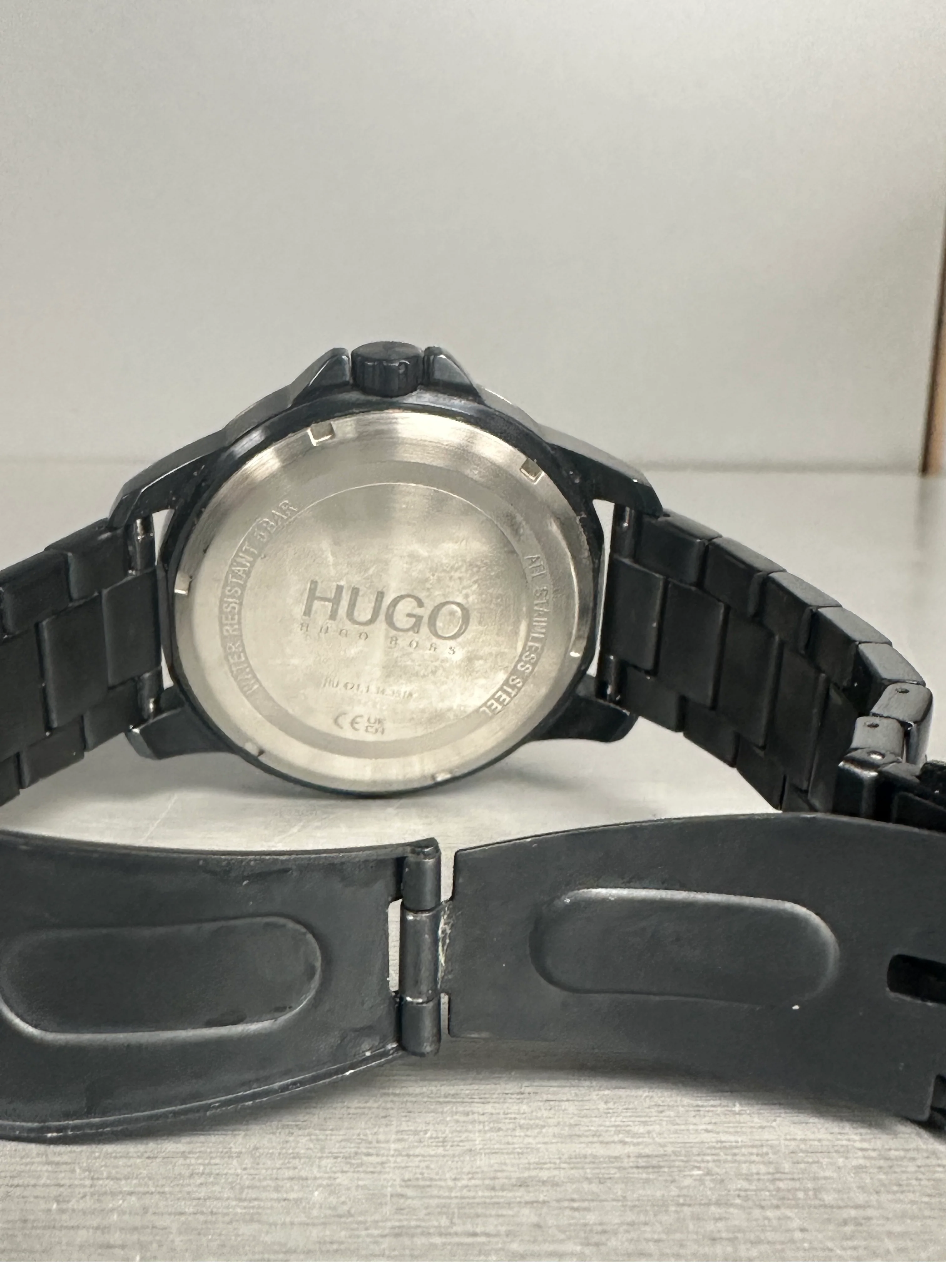 HUGO BOSS SPORT Men's Blue IP Bracelet Watch - Image 3