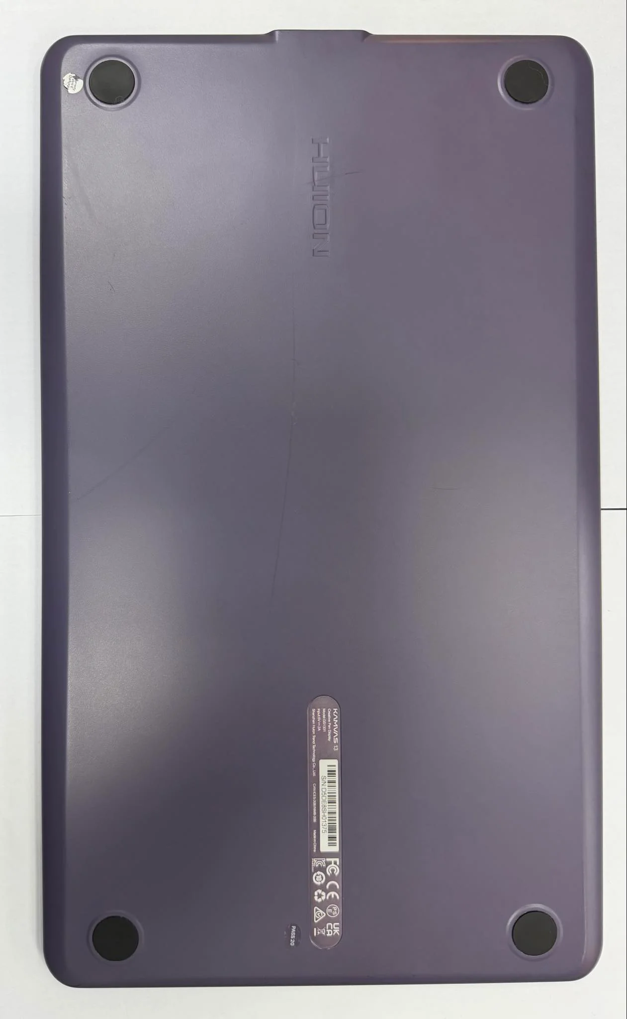 Huion Kamvas 13 With Sylus And Display Stand - Purple - Image 2