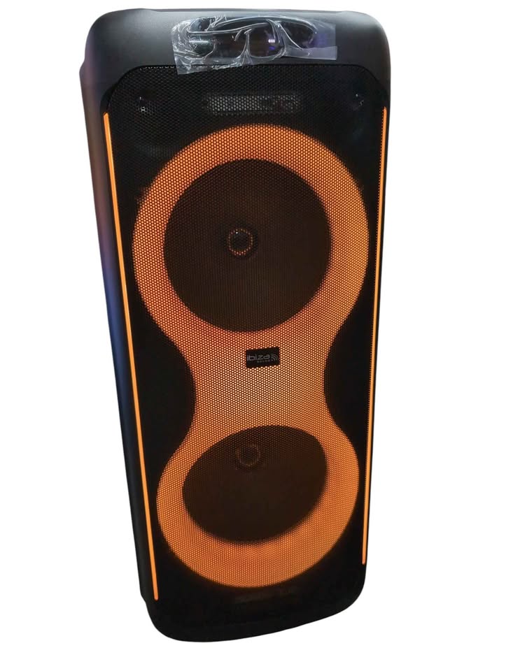 Ibiza Sound Comuba1200 Active Bluetooth PA Speaker (2x 10") 1200W - BT, USB, SD **BRAND NEW** - Image 2