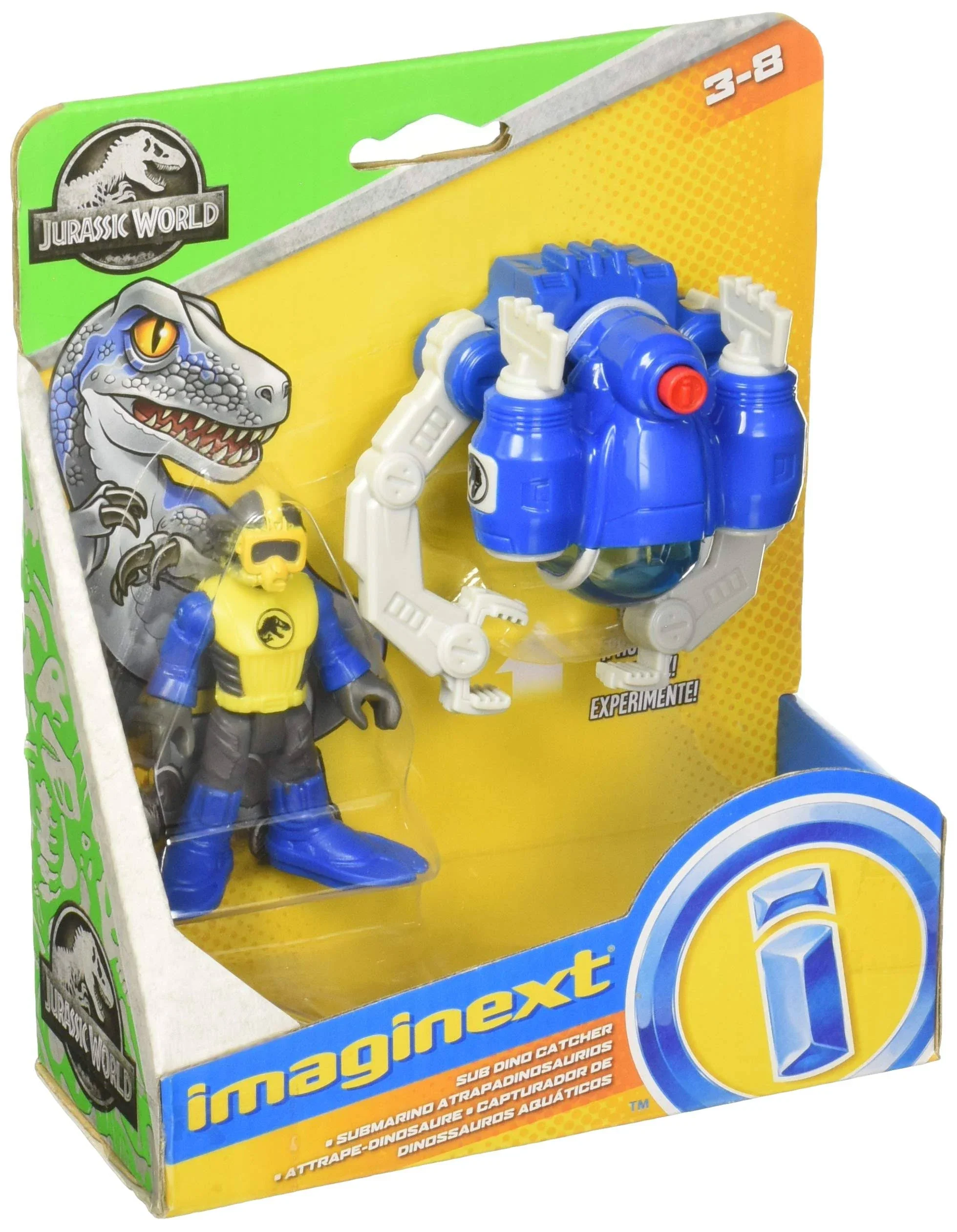 Imaginext - Jurassic World - Sub Dino Catcher