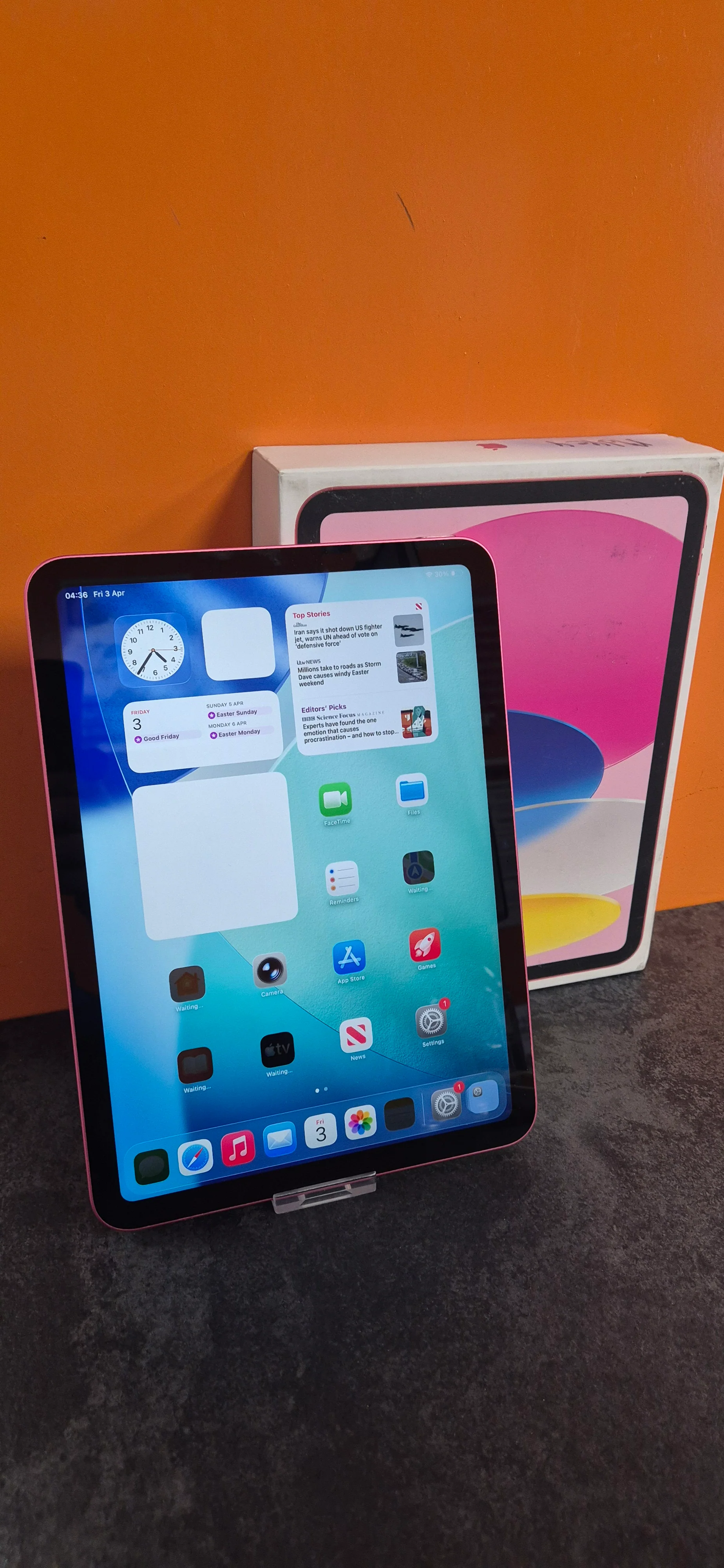 Apple iPad a16 Wi-Fi 128GB Pink - Image 2