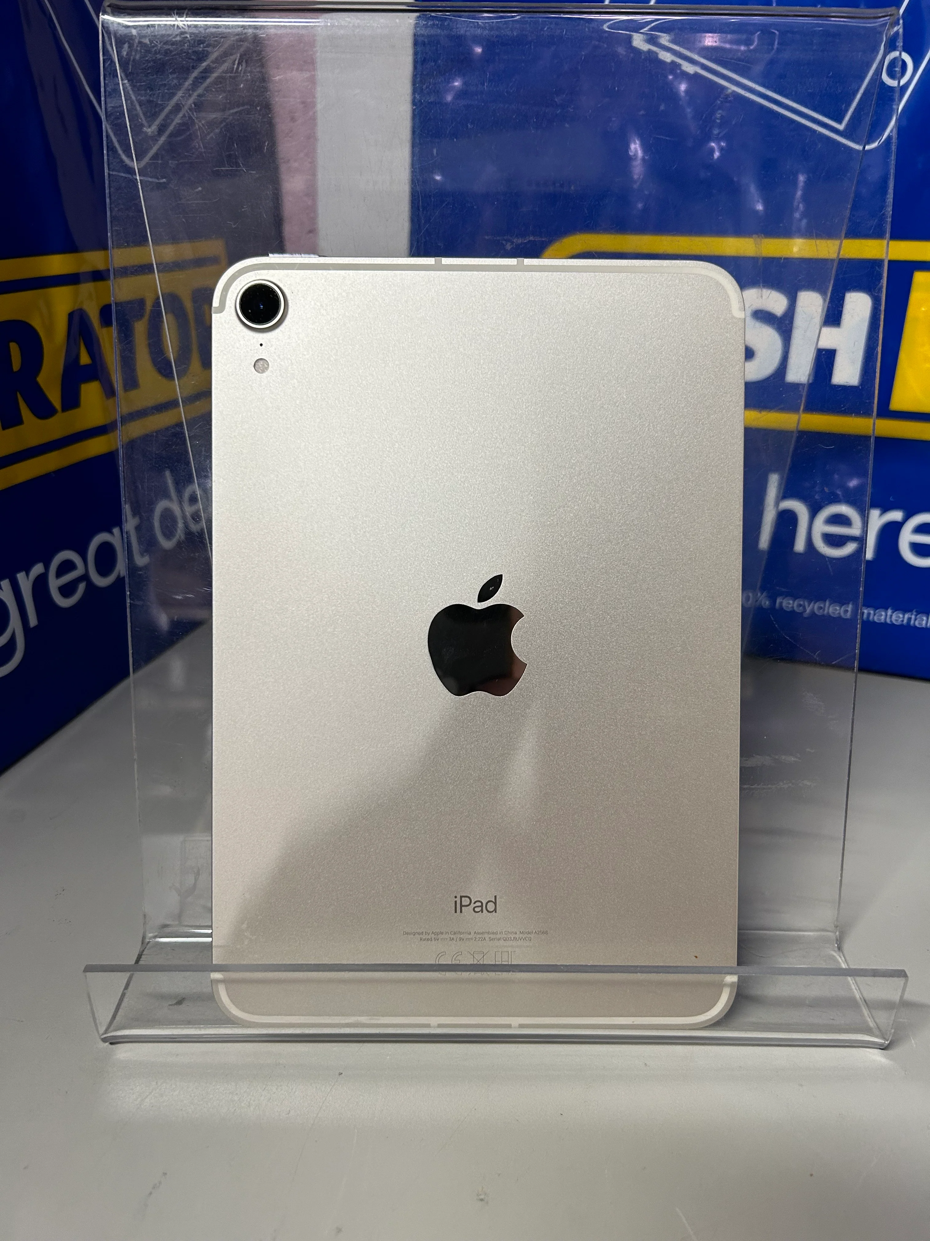 iPad Mini 6th Gen (A2568) 8.3" 256GB - Starlight, Unlocked - Image 3