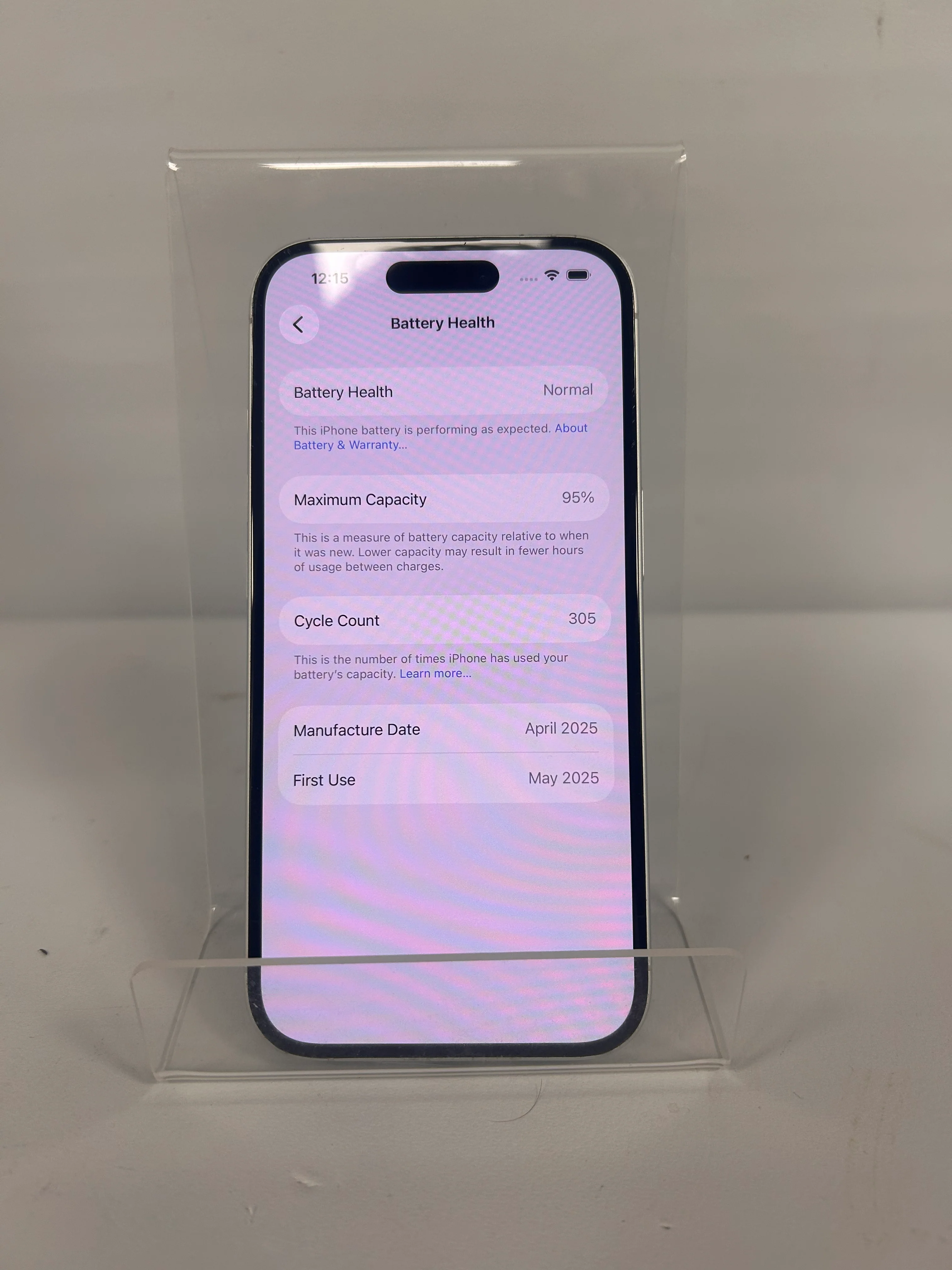 iPhone 16 White 128GB 95% BH - Image 3