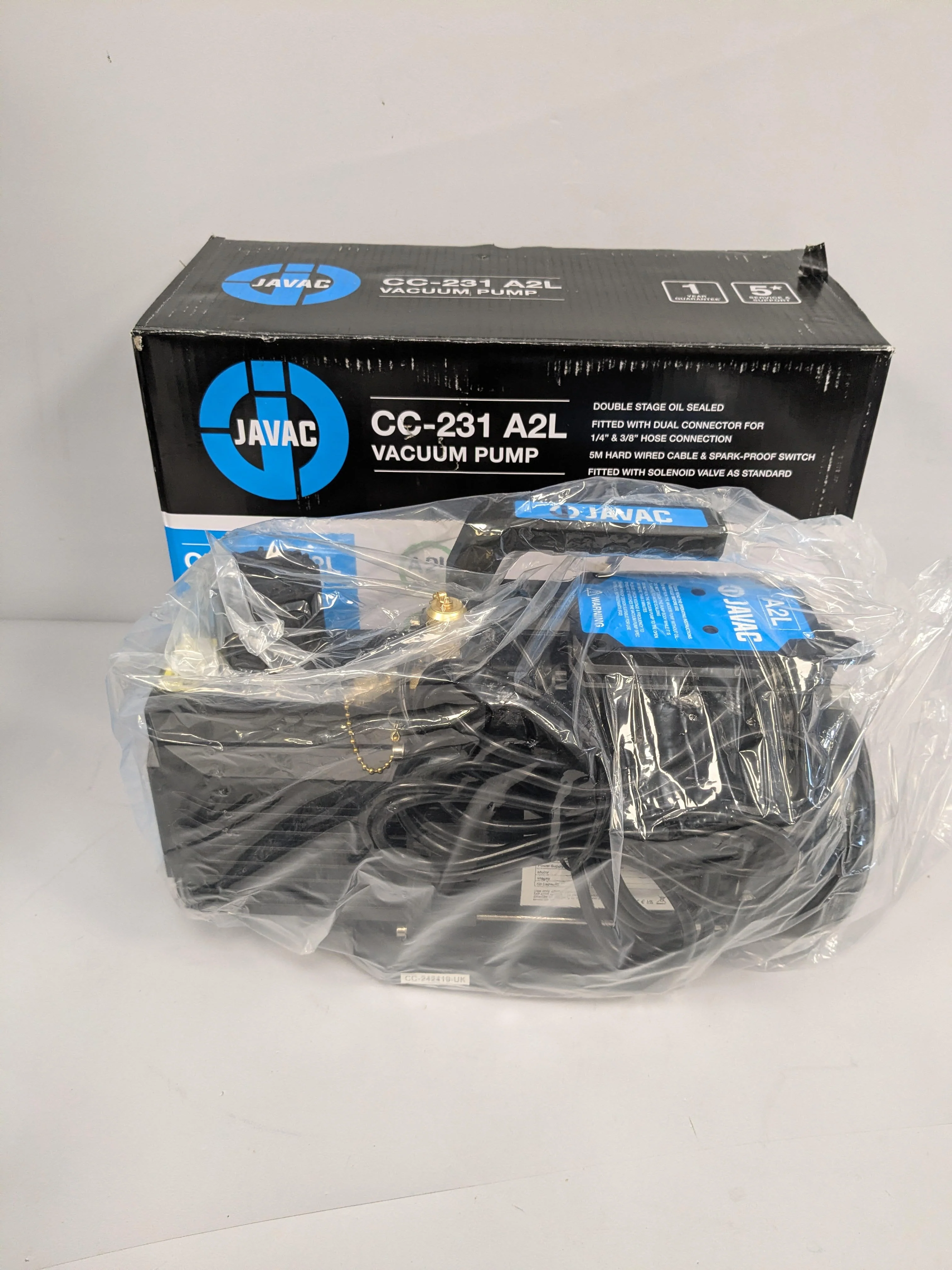 Javac CC-231 A2L Air Conditioning Vacuum Pump - Image 3